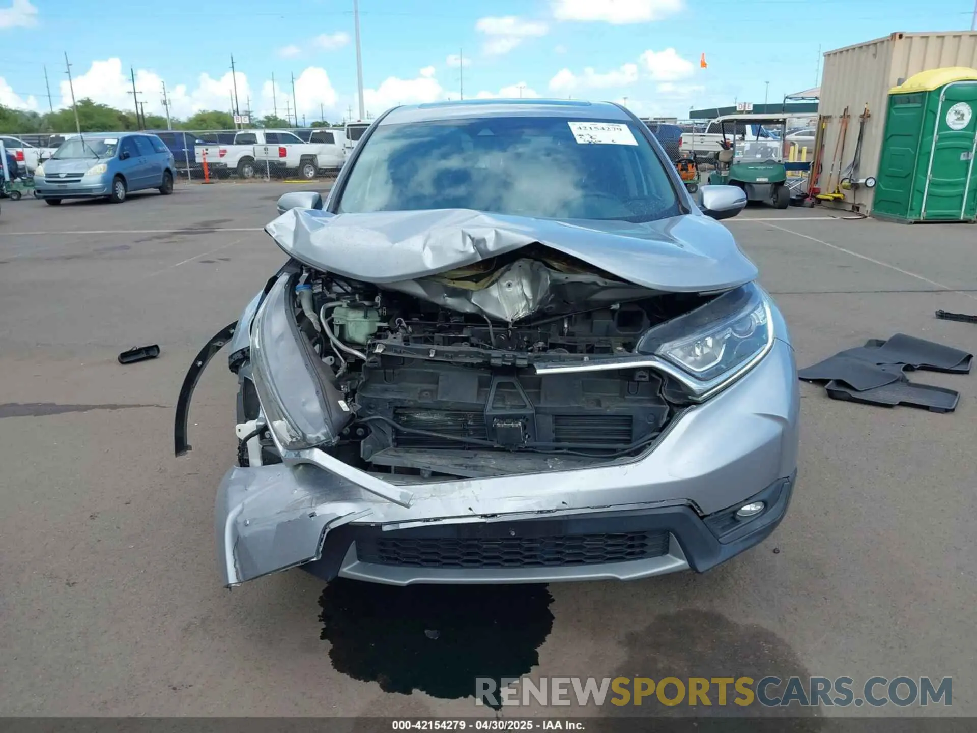 13 Photograph of a damaged car 5J6RW1H89KA046228 HONDA CR-V 2019