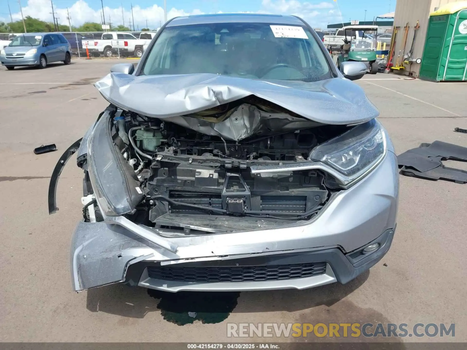 6 Photograph of a damaged car 5J6RW1H89KA046228 HONDA CR-V 2019