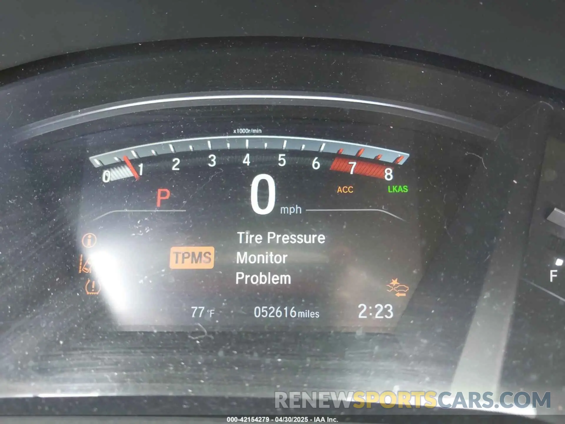 7 Photograph of a damaged car 5J6RW1H89KA046228 HONDA CR-V 2019