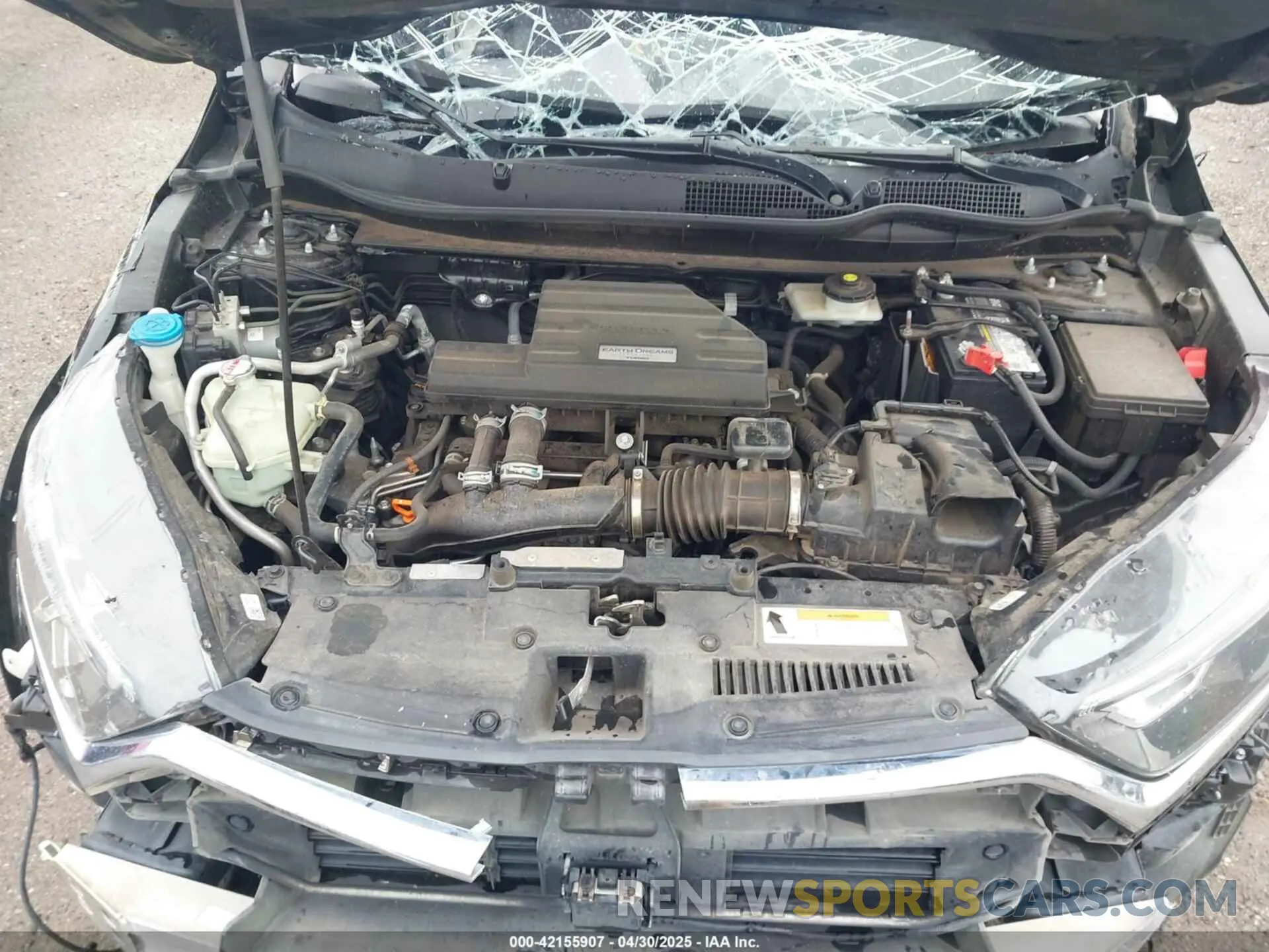 10 Photograph of a damaged car 5J6RW1H8XKA001475 HONDA CR-V 2019