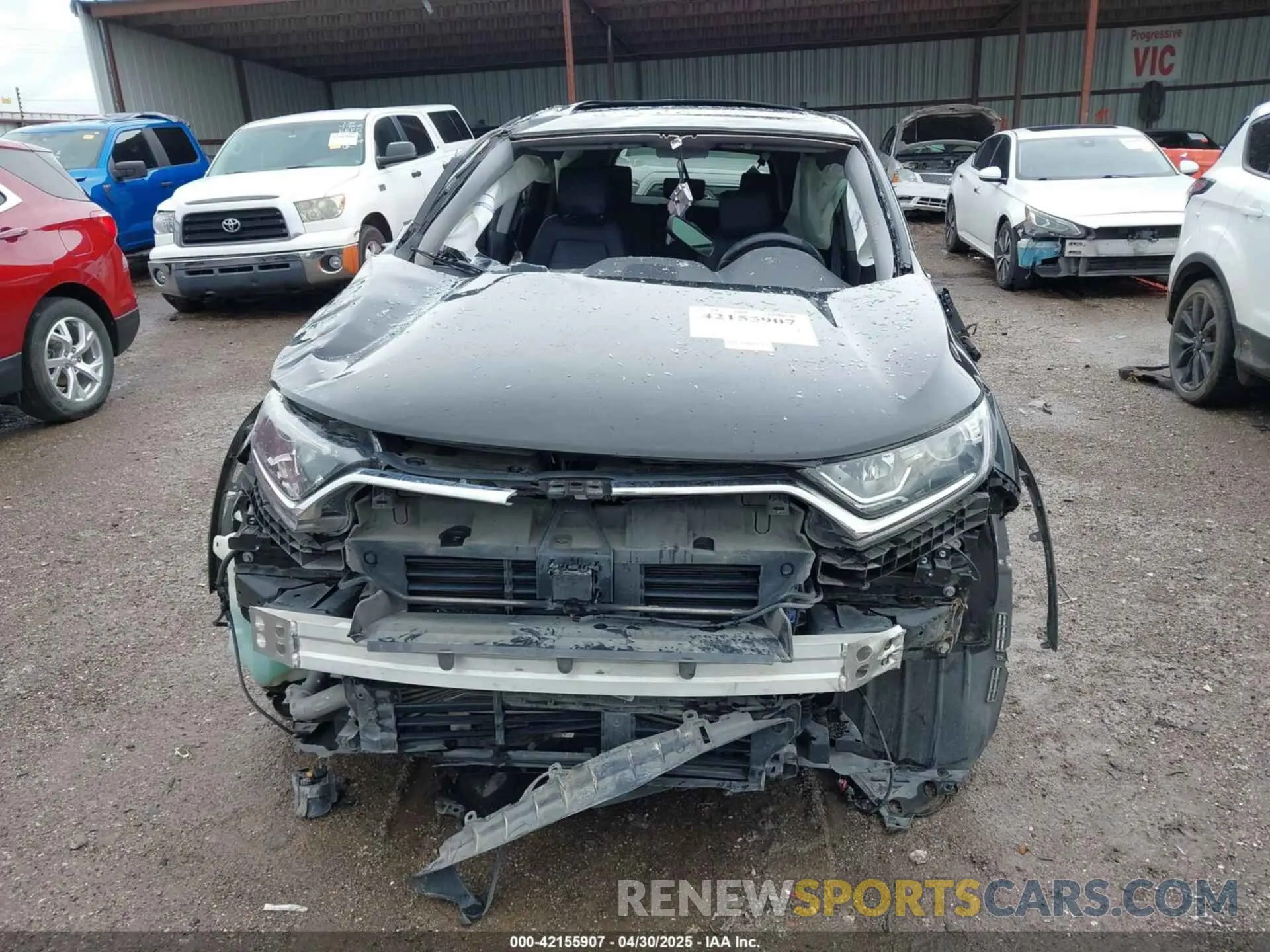 13 Photograph of a damaged car 5J6RW1H8XKA001475 HONDA CR-V 2019