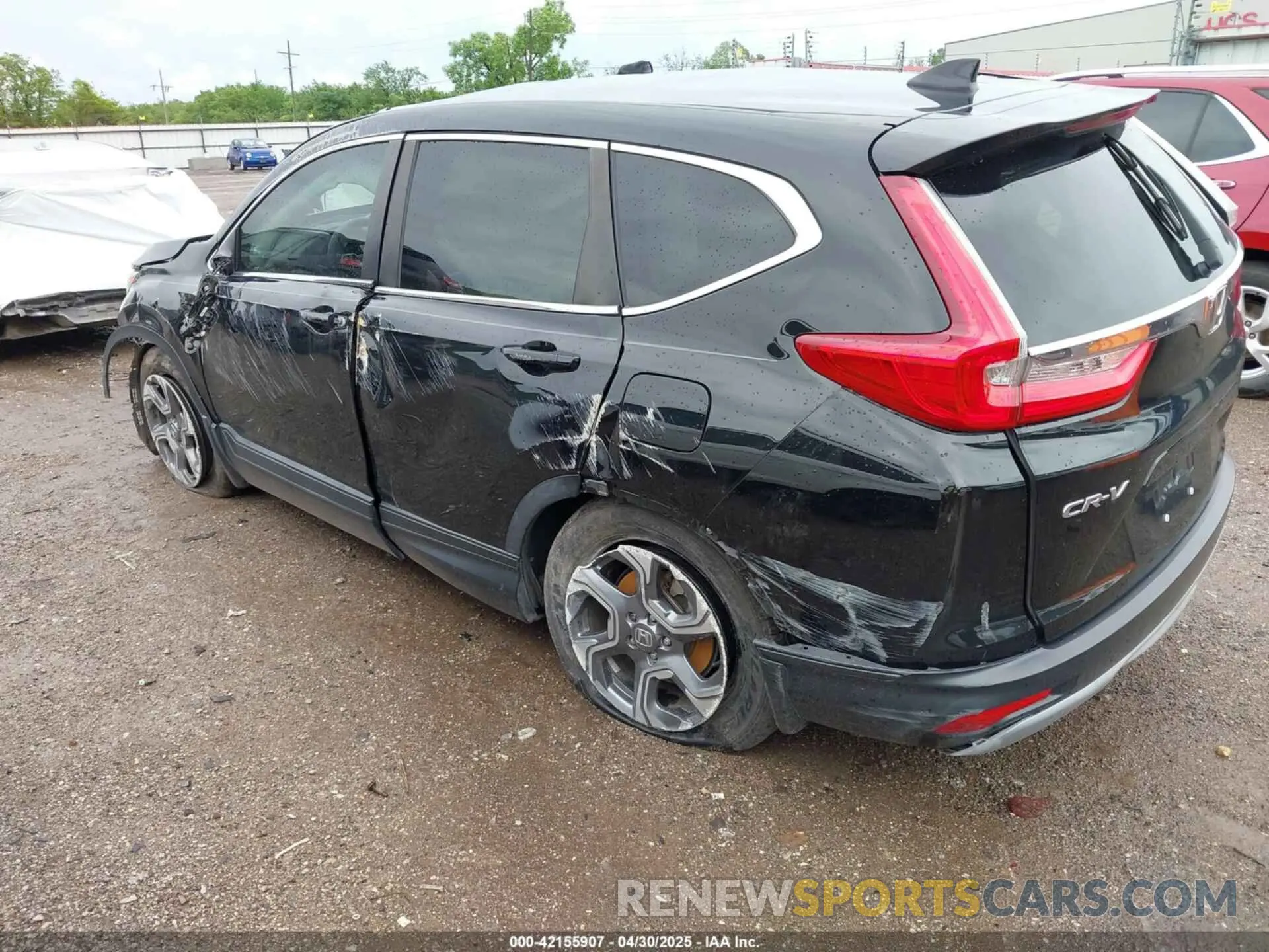 3 Photograph of a damaged car 5J6RW1H8XKA001475 HONDA CR-V 2019