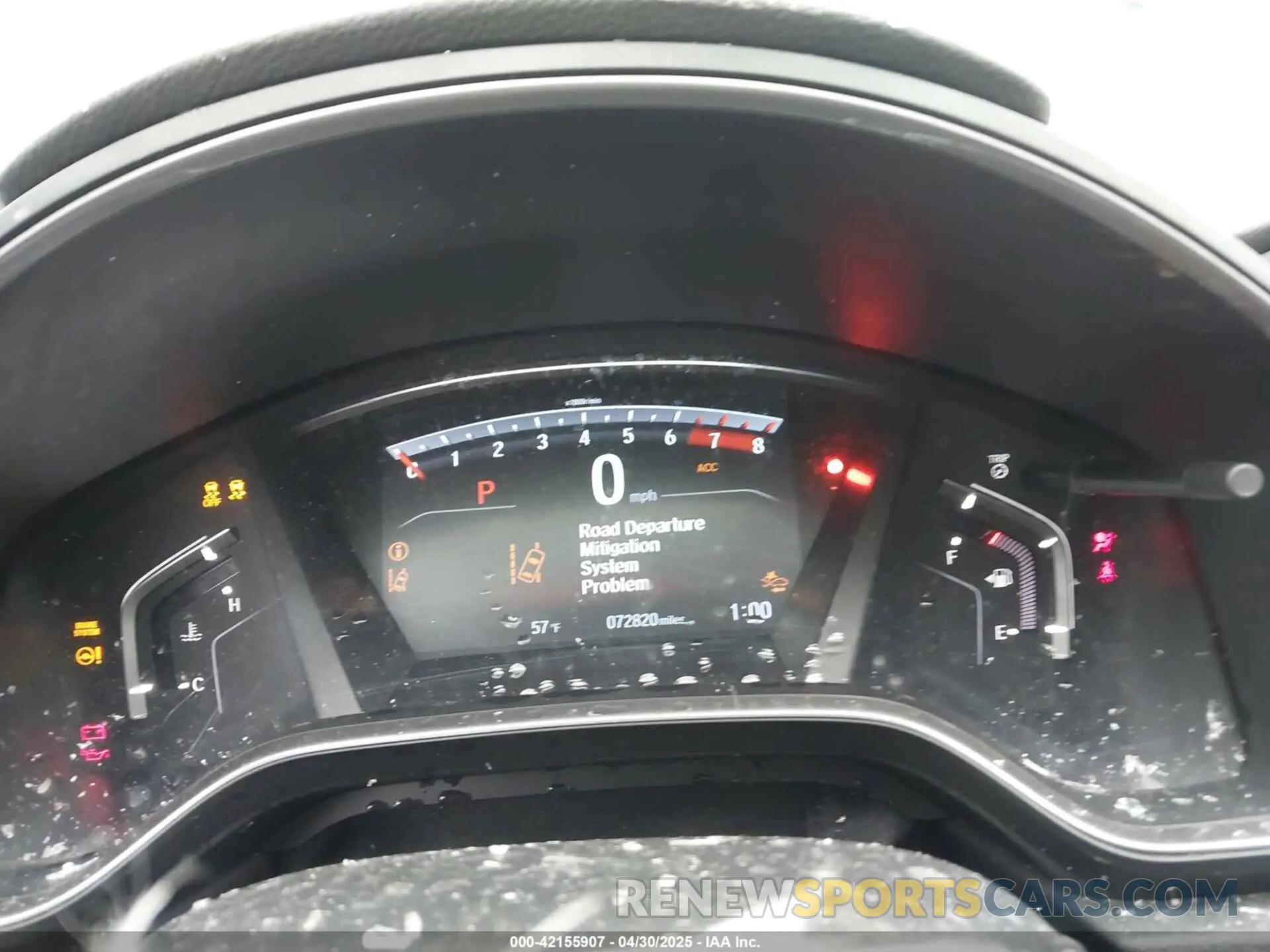 7 Photograph of a damaged car 5J6RW1H8XKA001475 HONDA CR-V 2019