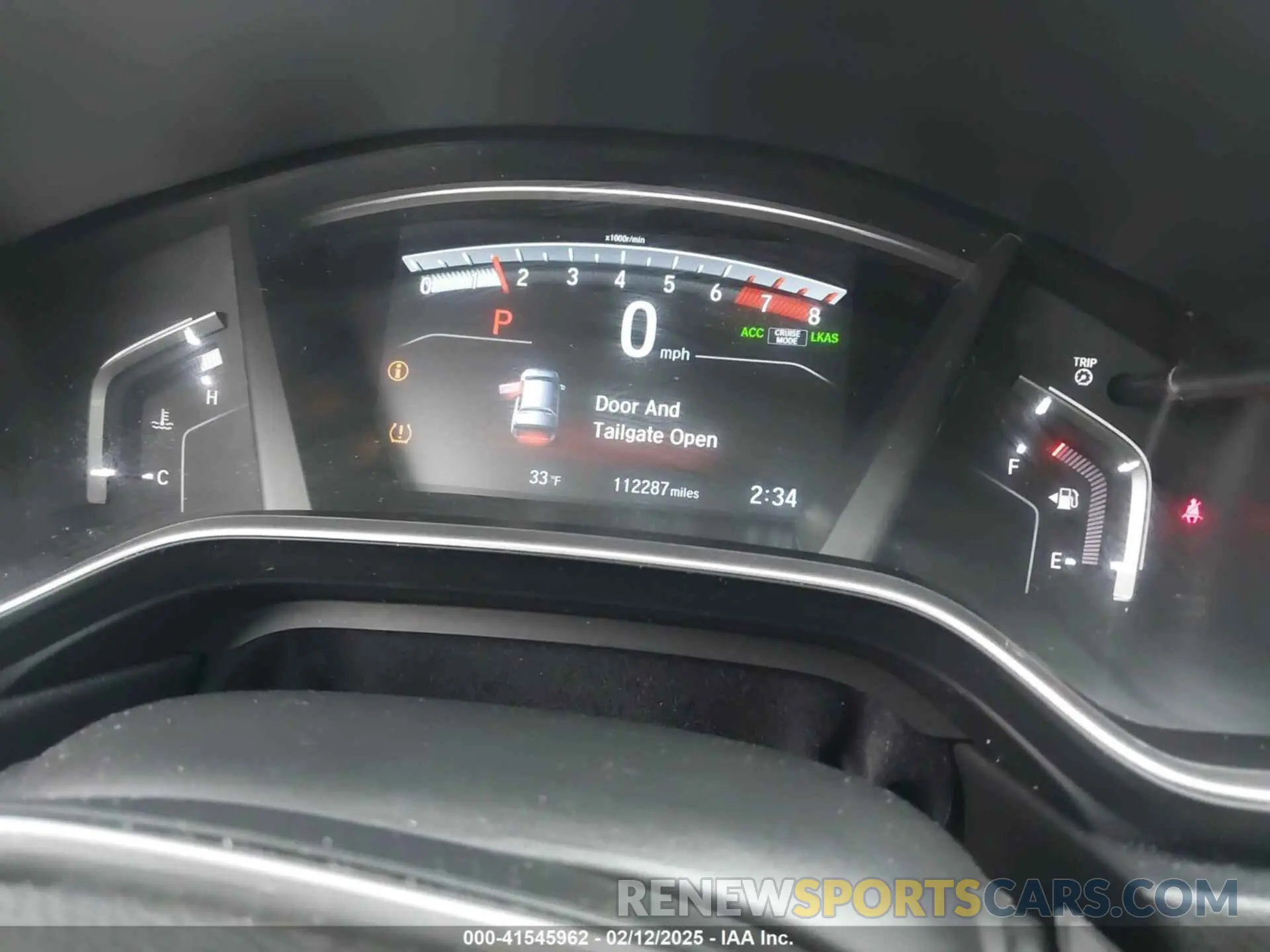 7 Photograph of a damaged car 5J6RW2H50KA011430 HONDA CR-V 2019