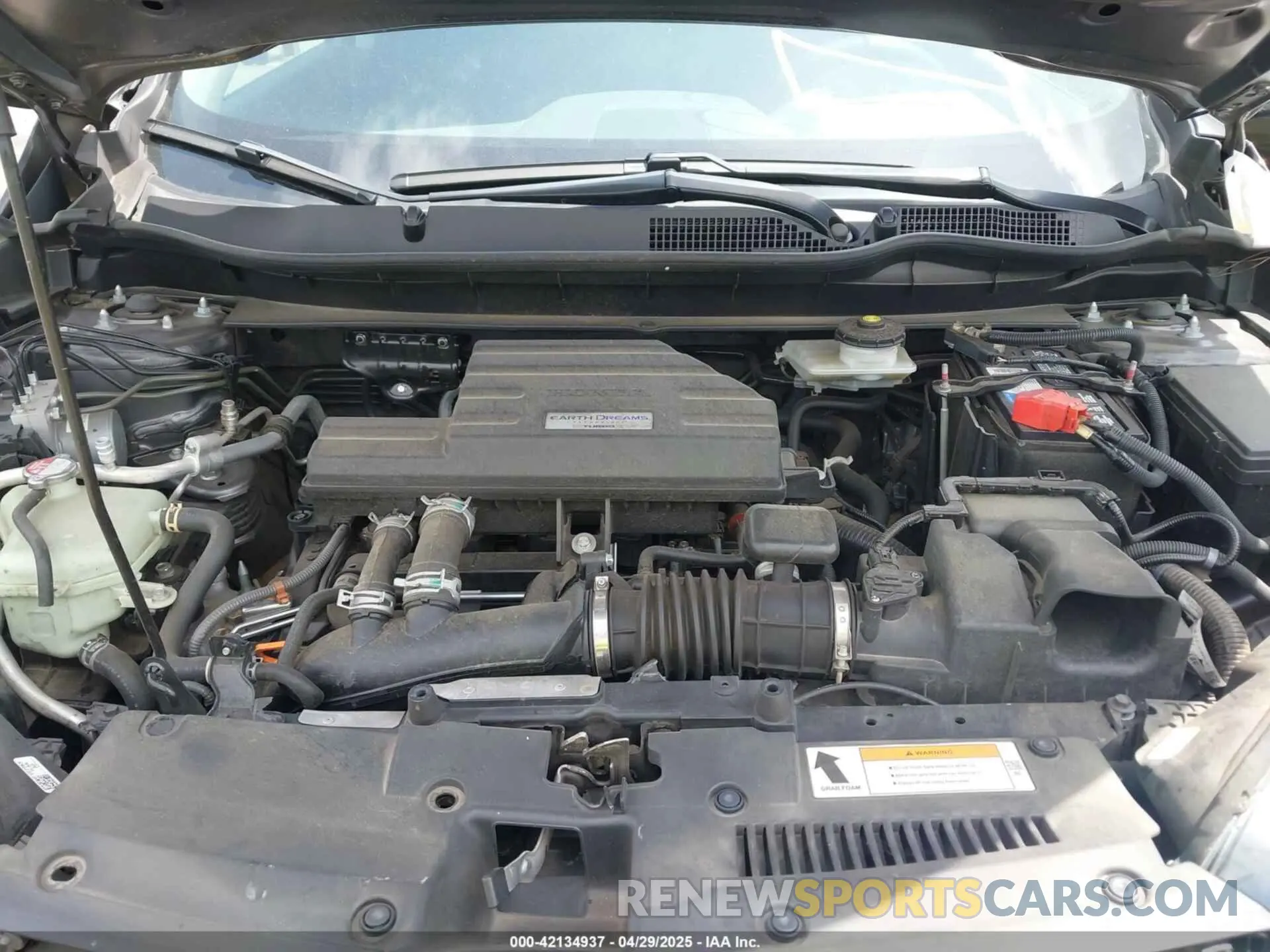 10 Photograph of a damaged car 5J6RW2H51KL007925 HONDA CR-V 2019