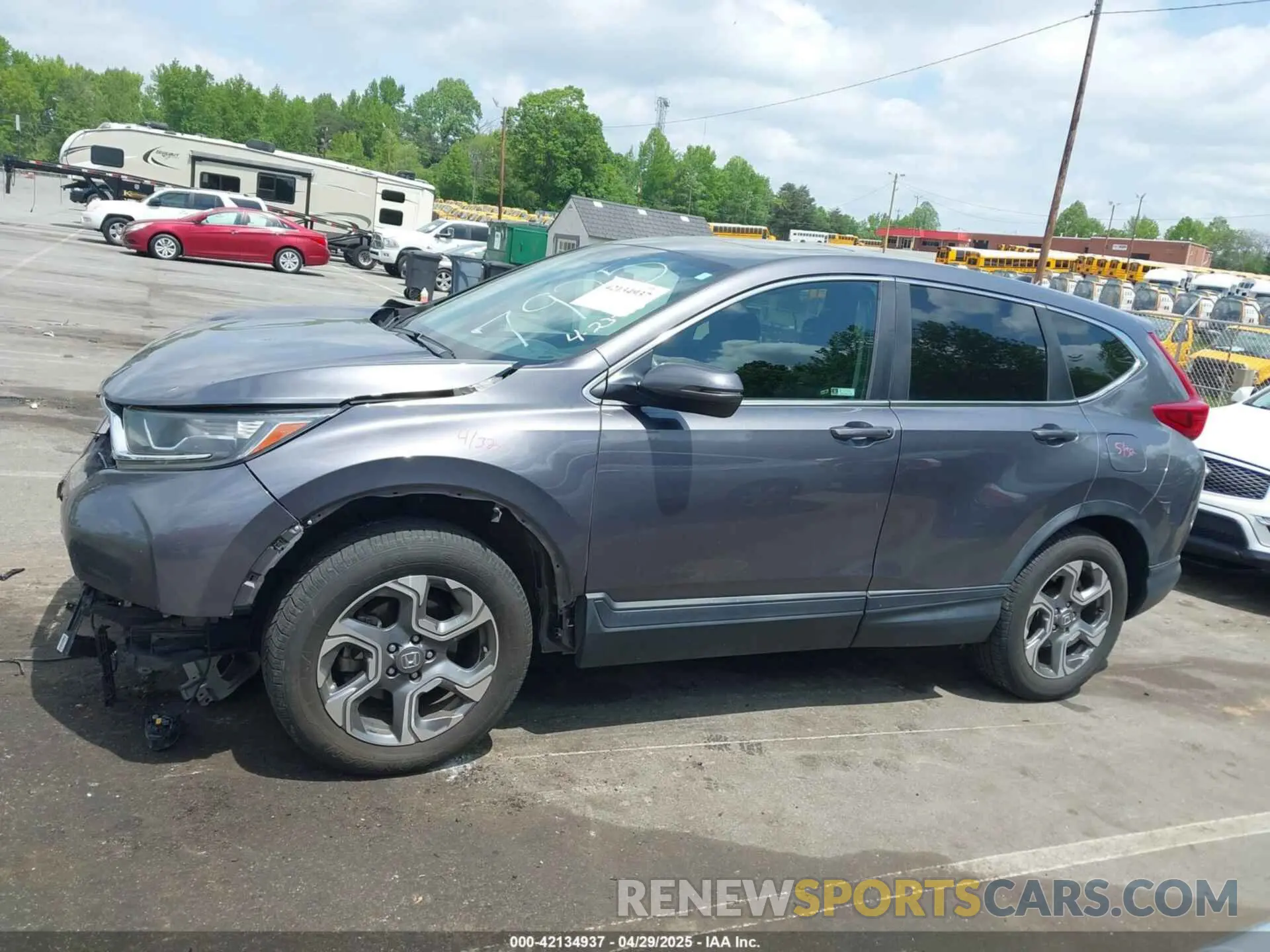 15 Photograph of a damaged car 5J6RW2H51KL007925 HONDA CR-V 2019