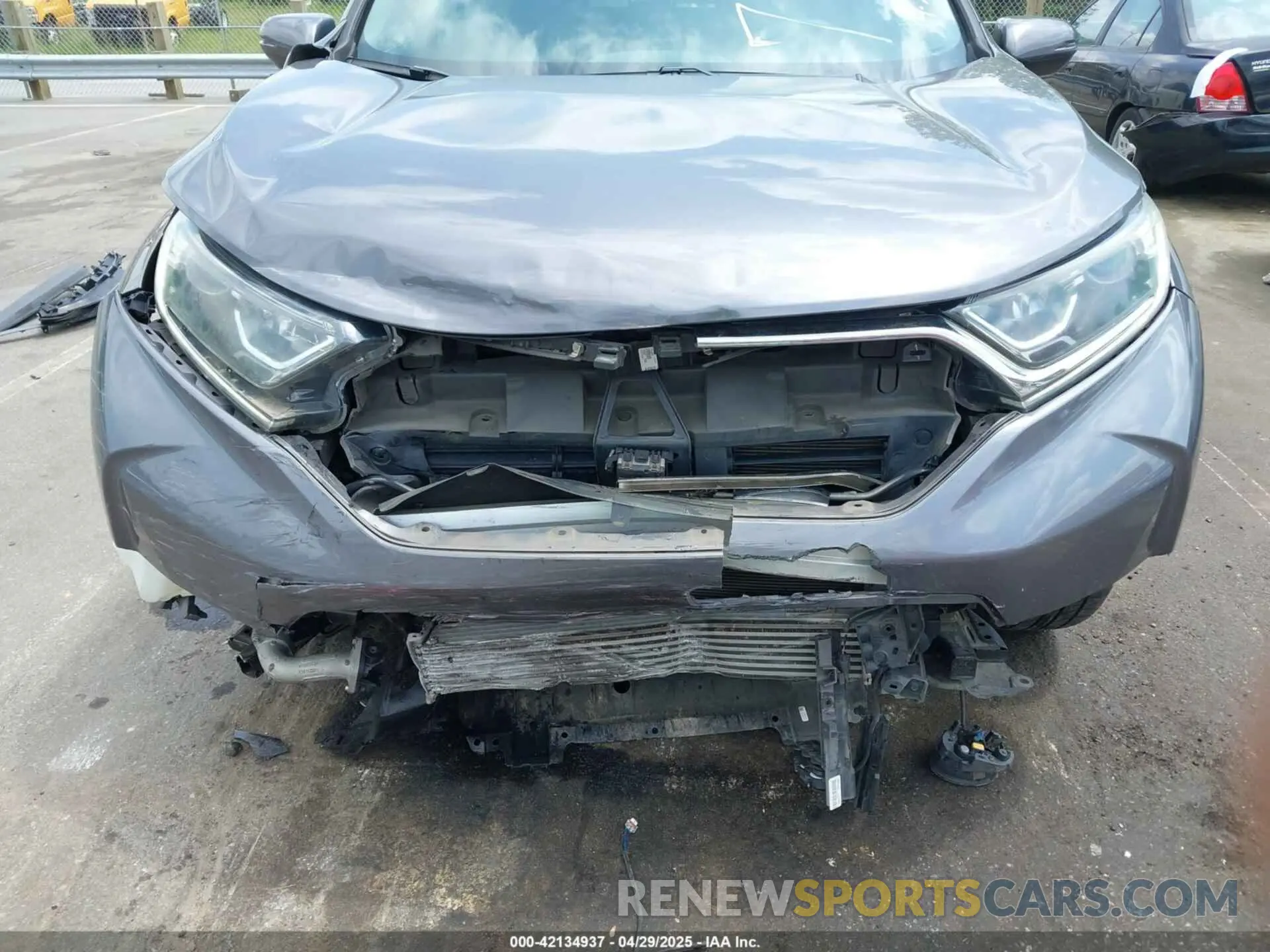 6 Photograph of a damaged car 5J6RW2H51KL007925 HONDA CR-V 2019
