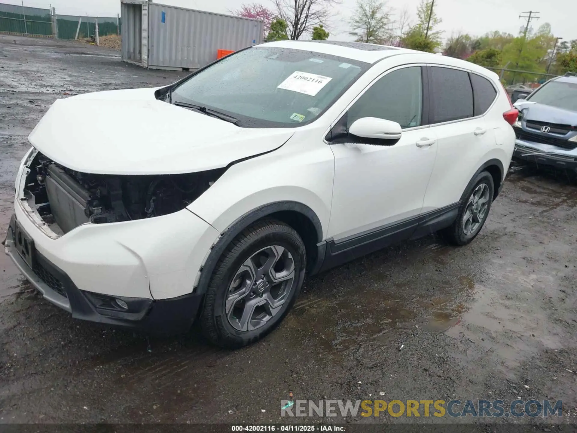 15 Photograph of a damaged car 5J6RW2H51KL009271 HONDA CR-V 2019