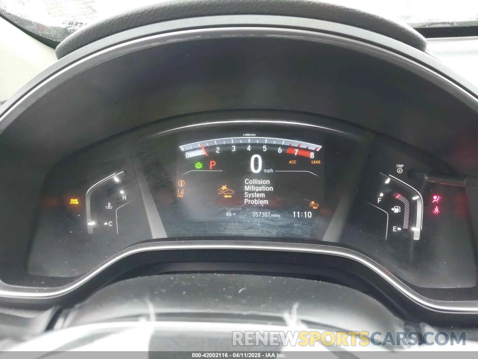 7 Photograph of a damaged car 5J6RW2H51KL009271 HONDA CR-V 2019
