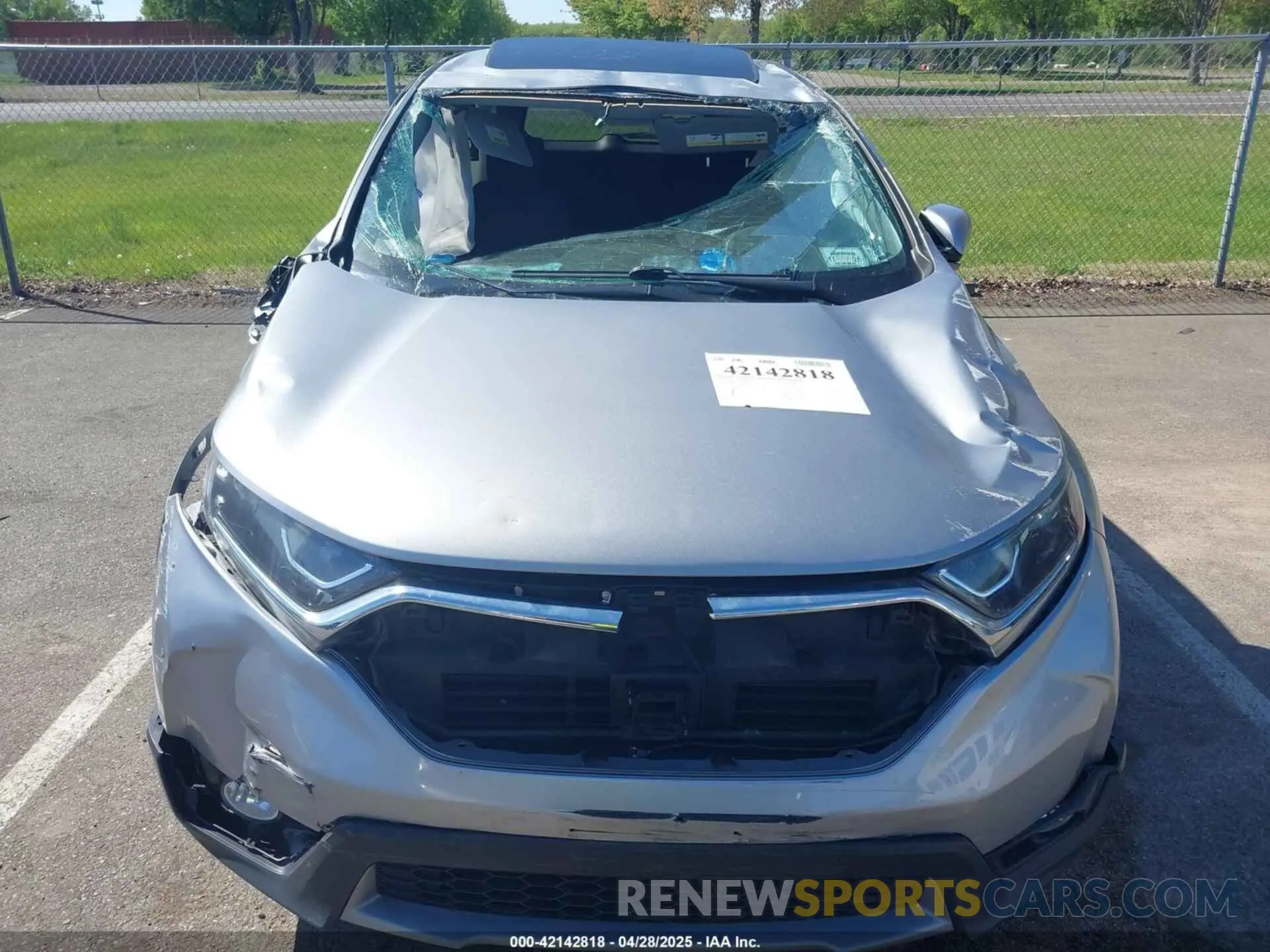 11 Photograph of a damaged car 5J6RW2H51KL033747 HONDA CR-V 2019