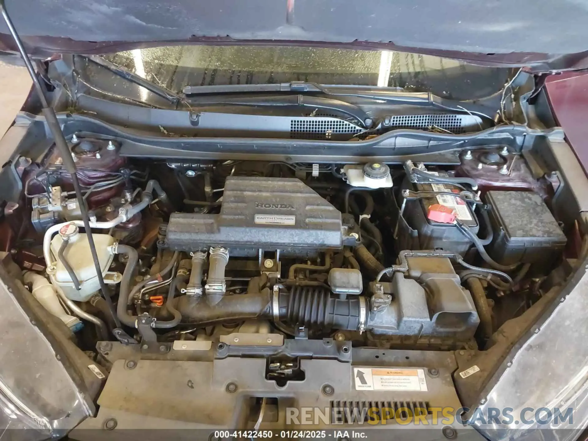 10 Photograph of a damaged car 5J6RW2H53KL007733 HONDA CR-V 2019
