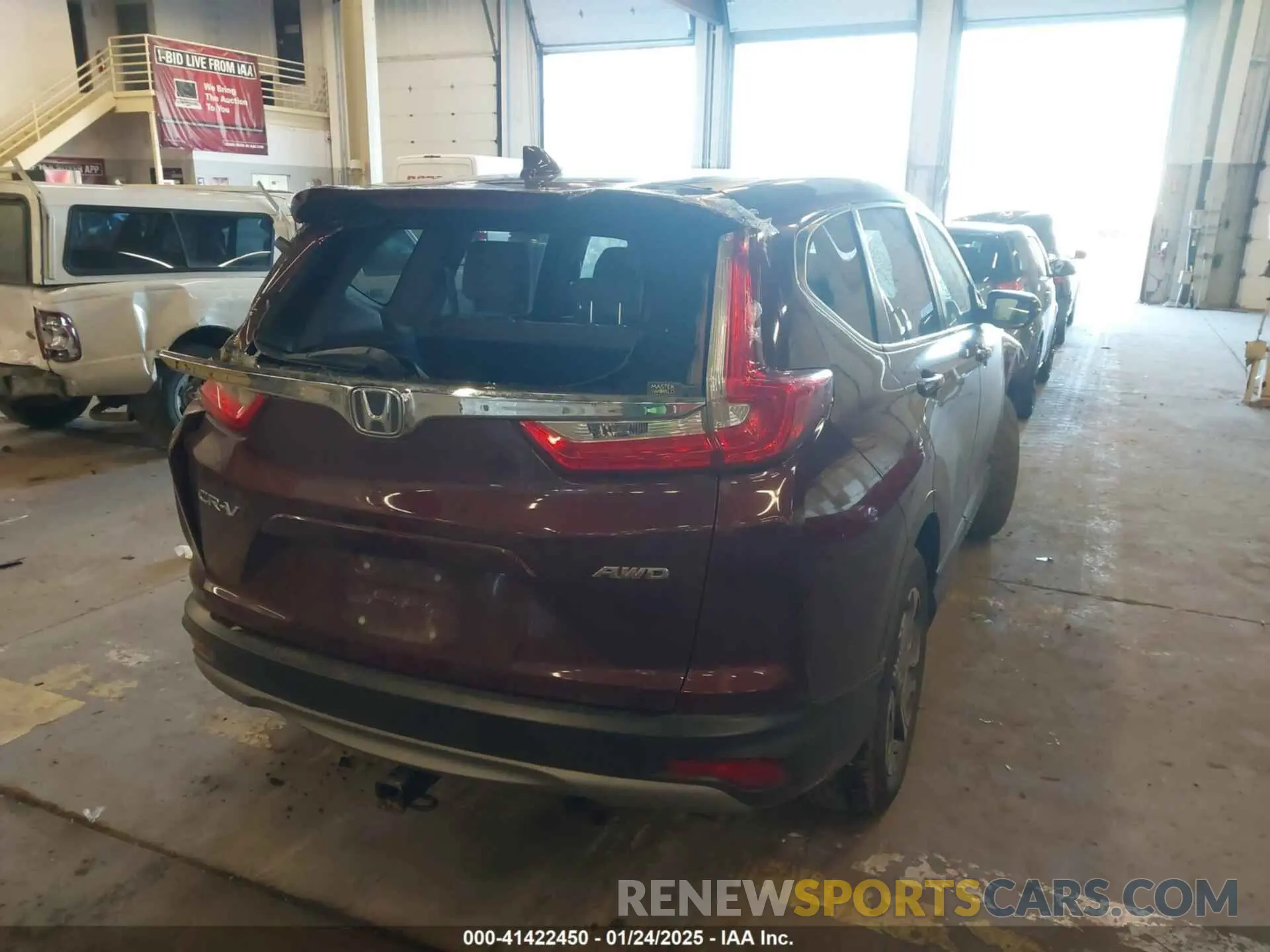 21 Photograph of a damaged car 5J6RW2H53KL007733 HONDA CR-V 2019