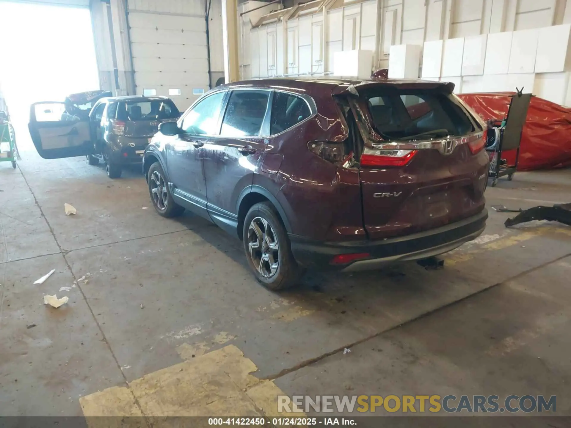3 Photograph of a damaged car 5J6RW2H53KL007733 HONDA CR-V 2019