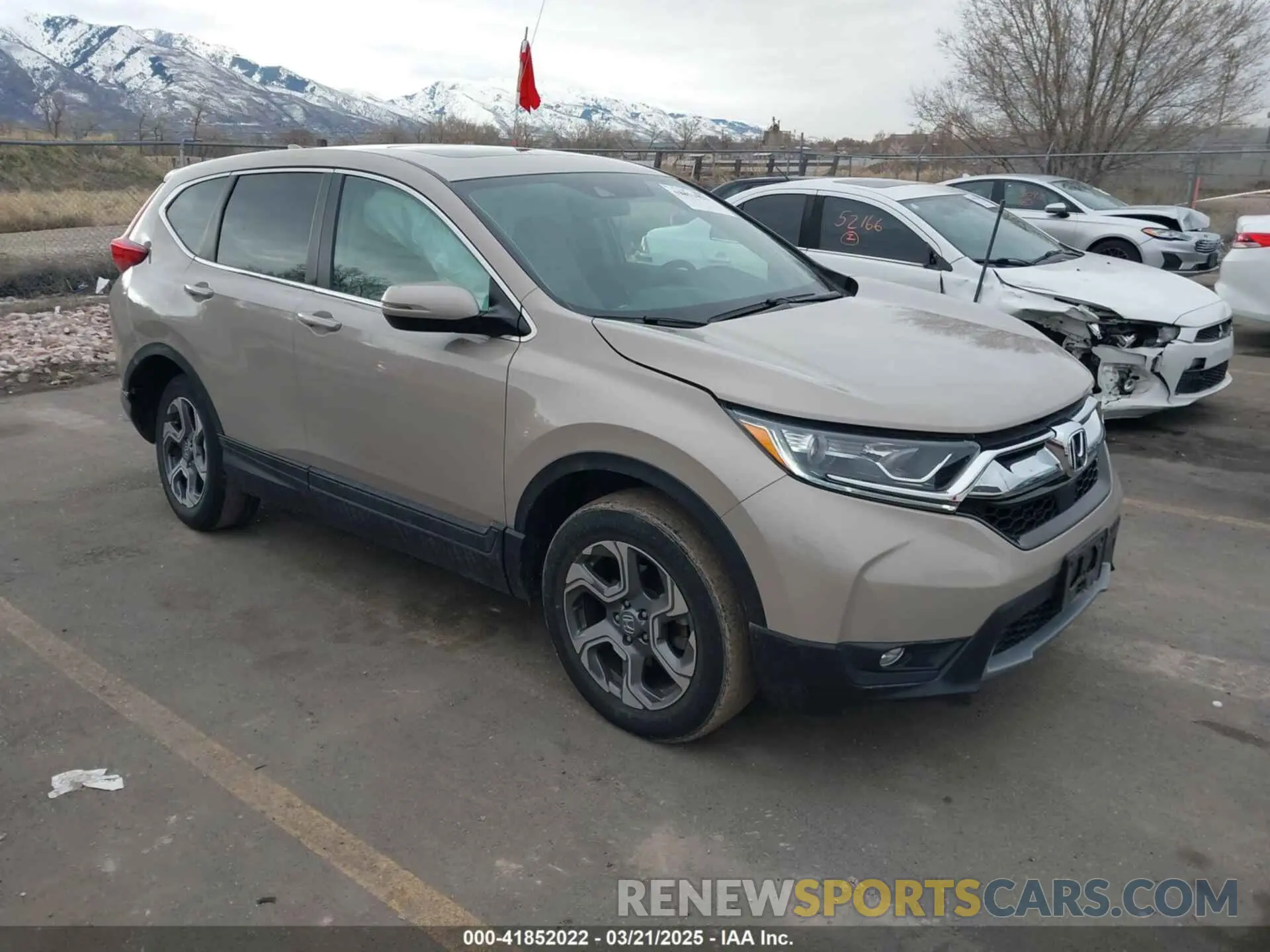 1 Photograph of a damaged car 5J6RW2H53KL019509 HONDA CR-V 2019
