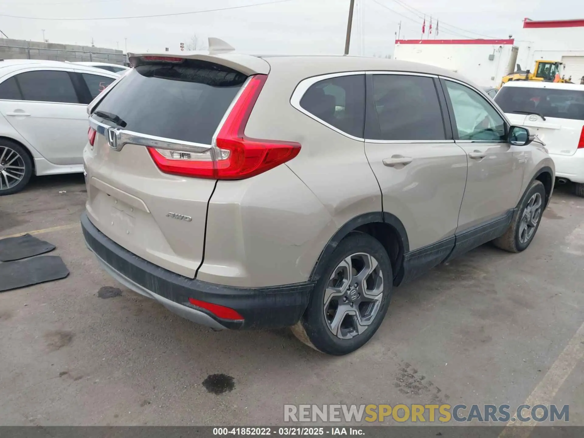 4 Photograph of a damaged car 5J6RW2H53KL019509 HONDA CR-V 2019