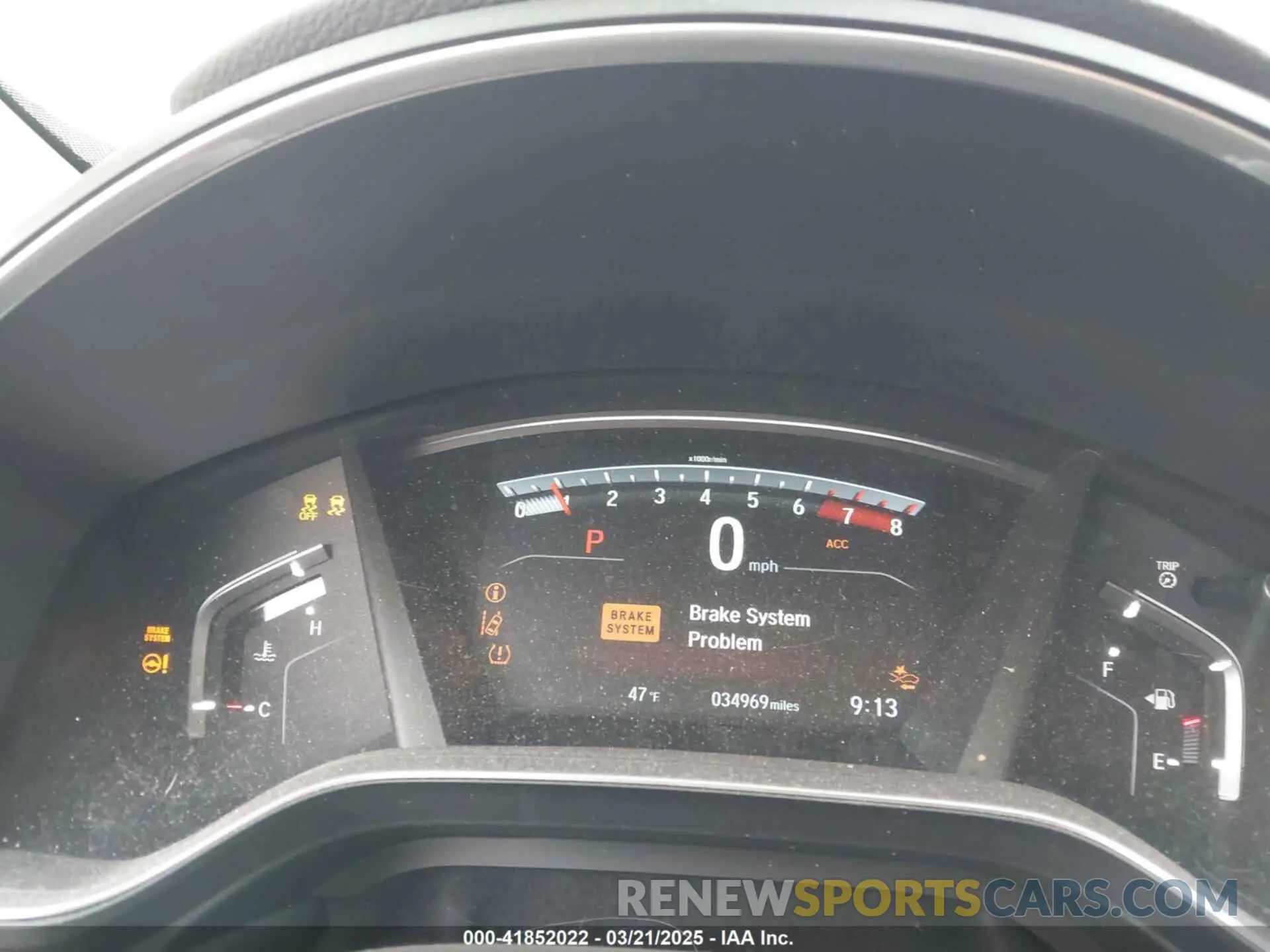 7 Photograph of a damaged car 5J6RW2H53KL019509 HONDA CR-V 2019