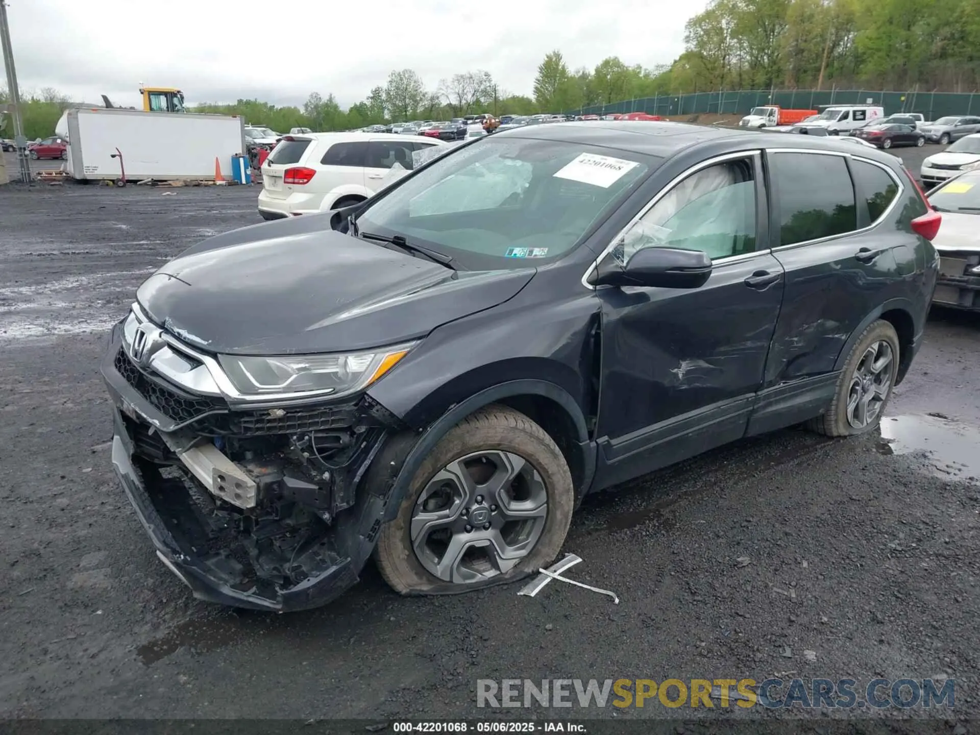 2 Photograph of a damaged car 5J6RW2H54KL034875 HONDA CR-V 2019