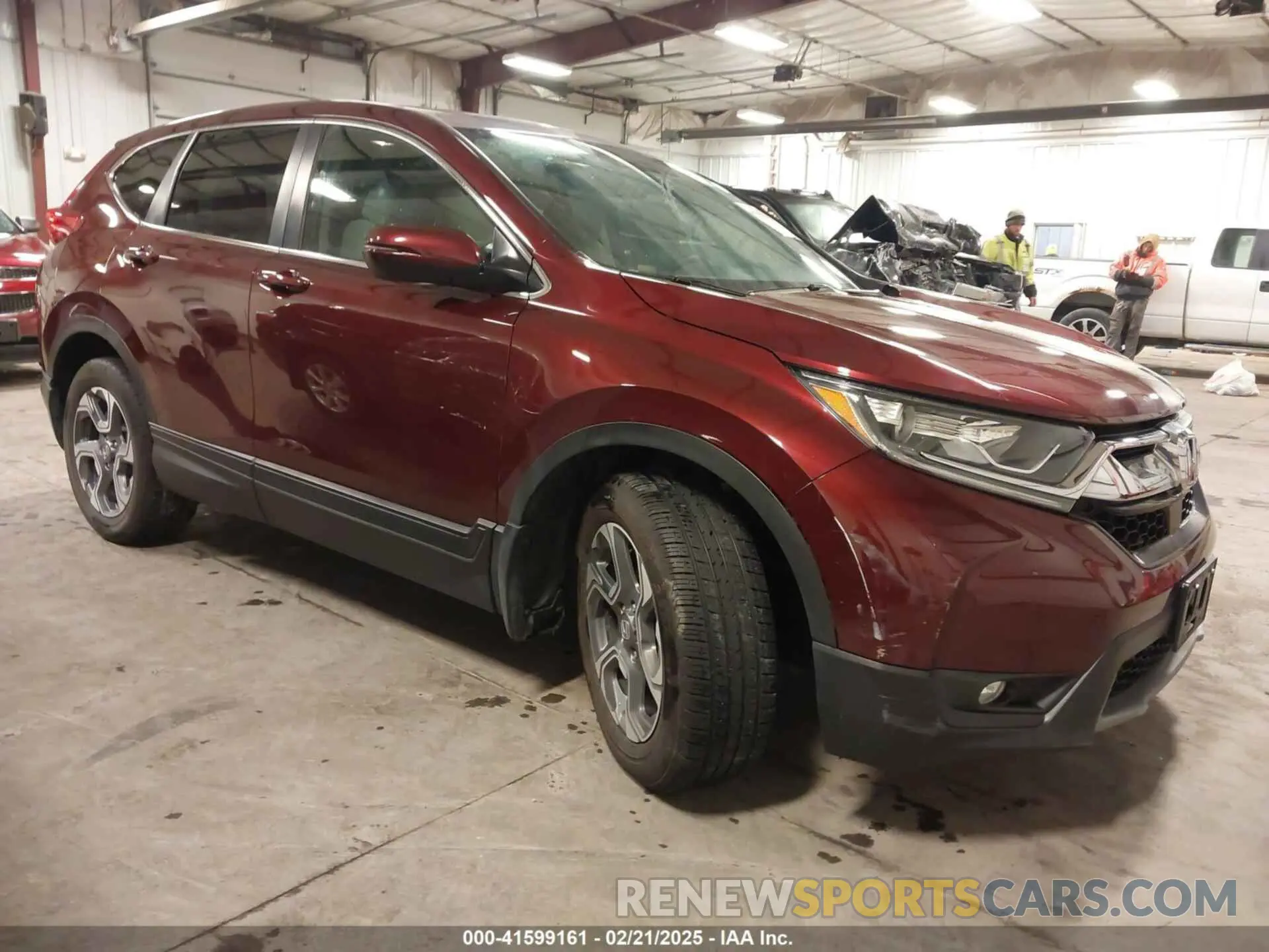 1 Photograph of a damaged car 5J6RW2H55KL021343 HONDA CR-V 2019