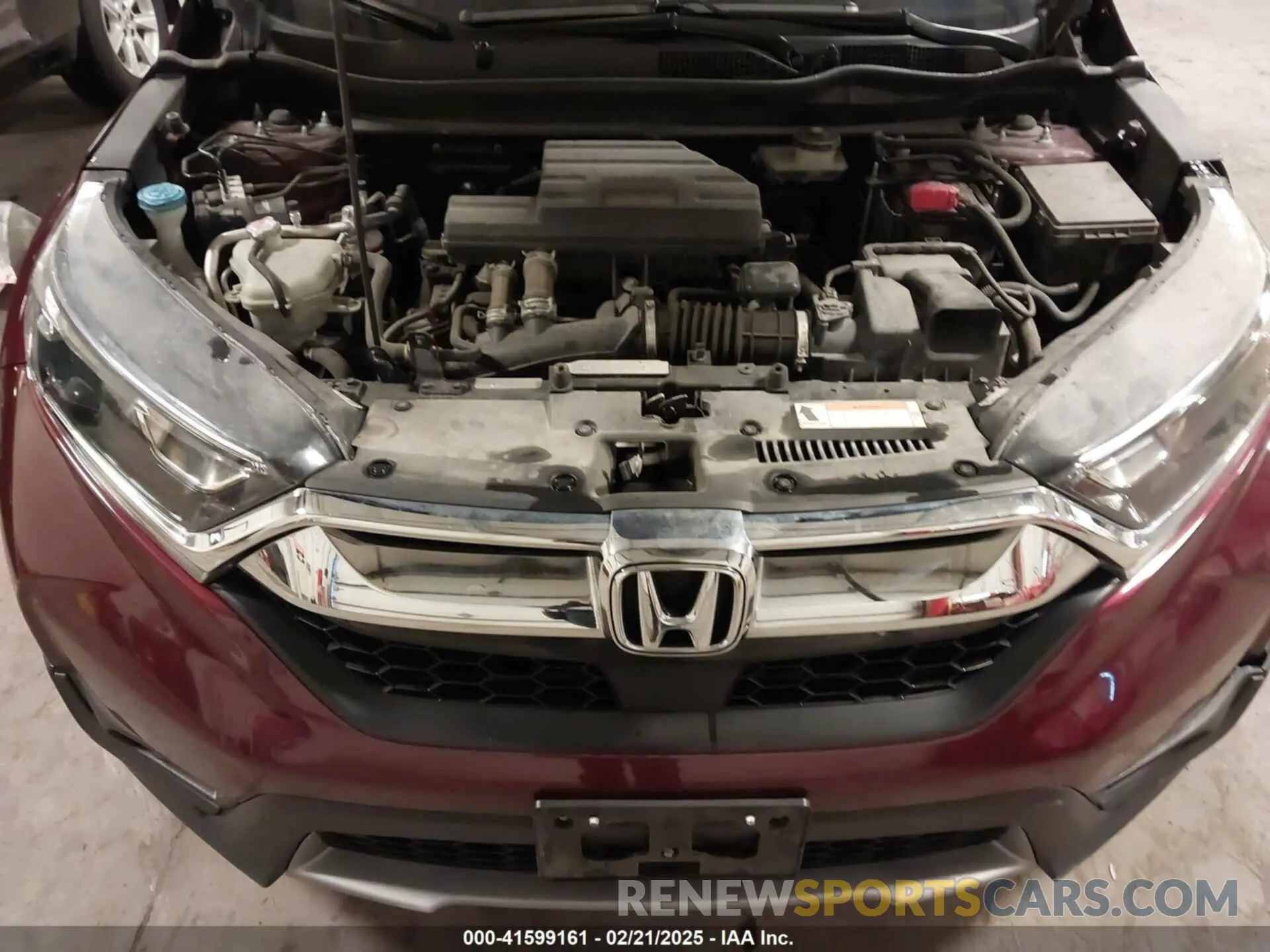 10 Photograph of a damaged car 5J6RW2H55KL021343 HONDA CR-V 2019