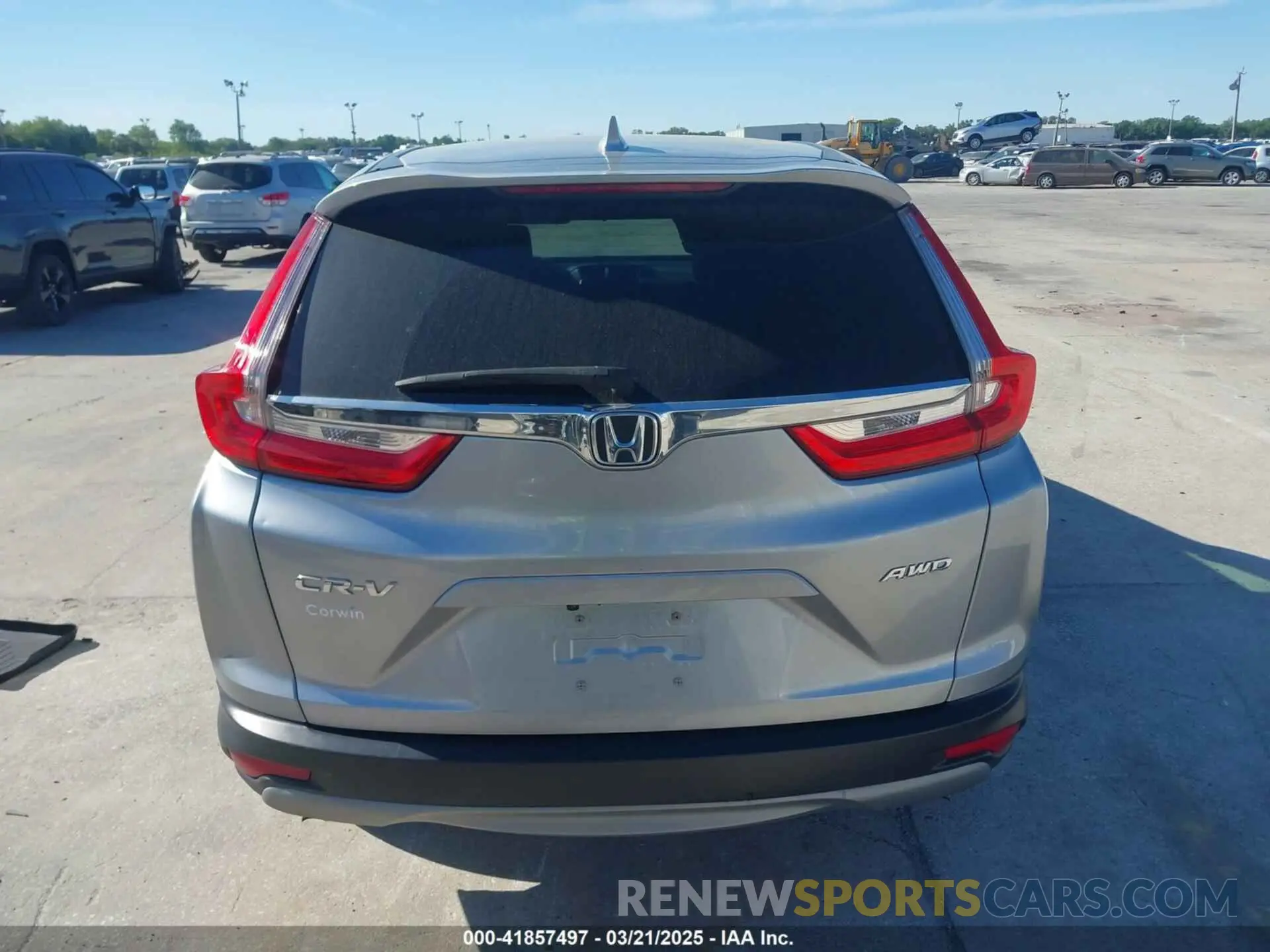 16 Photograph of a damaged car 5J6RW2H56KA020441 HONDA CR-V 2019