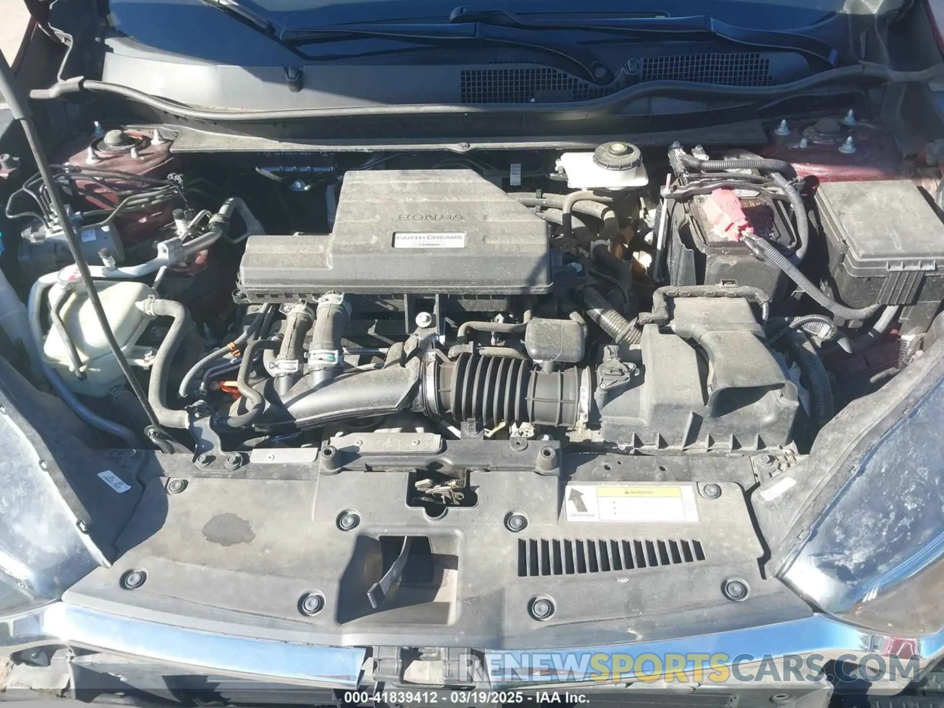 10 Photograph of a damaged car 5J6RW2H56KL009251 HONDA CR-V 2019