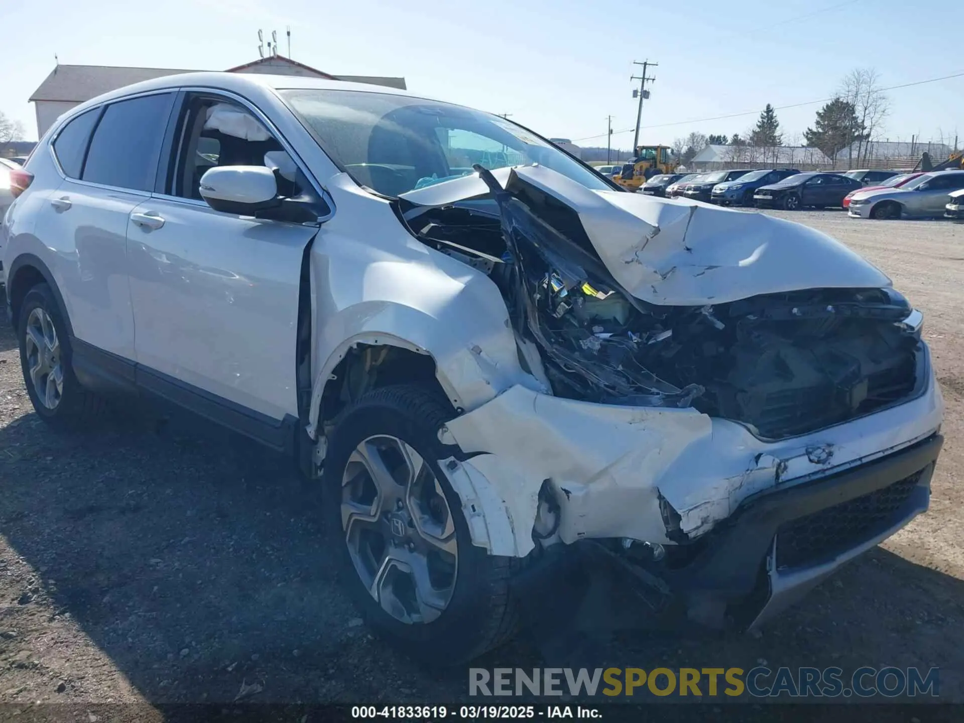 6 Photograph of a damaged car 5J6RW2H57KL030092 HONDA CR-V 2019