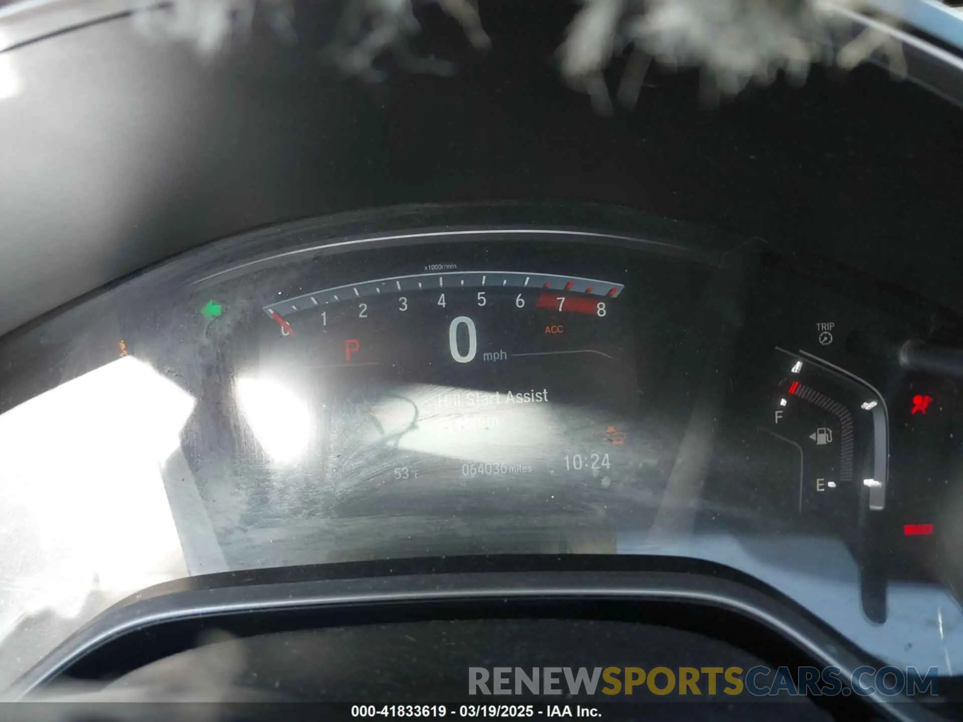 7 Photograph of a damaged car 5J6RW2H57KL030092 HONDA CR-V 2019