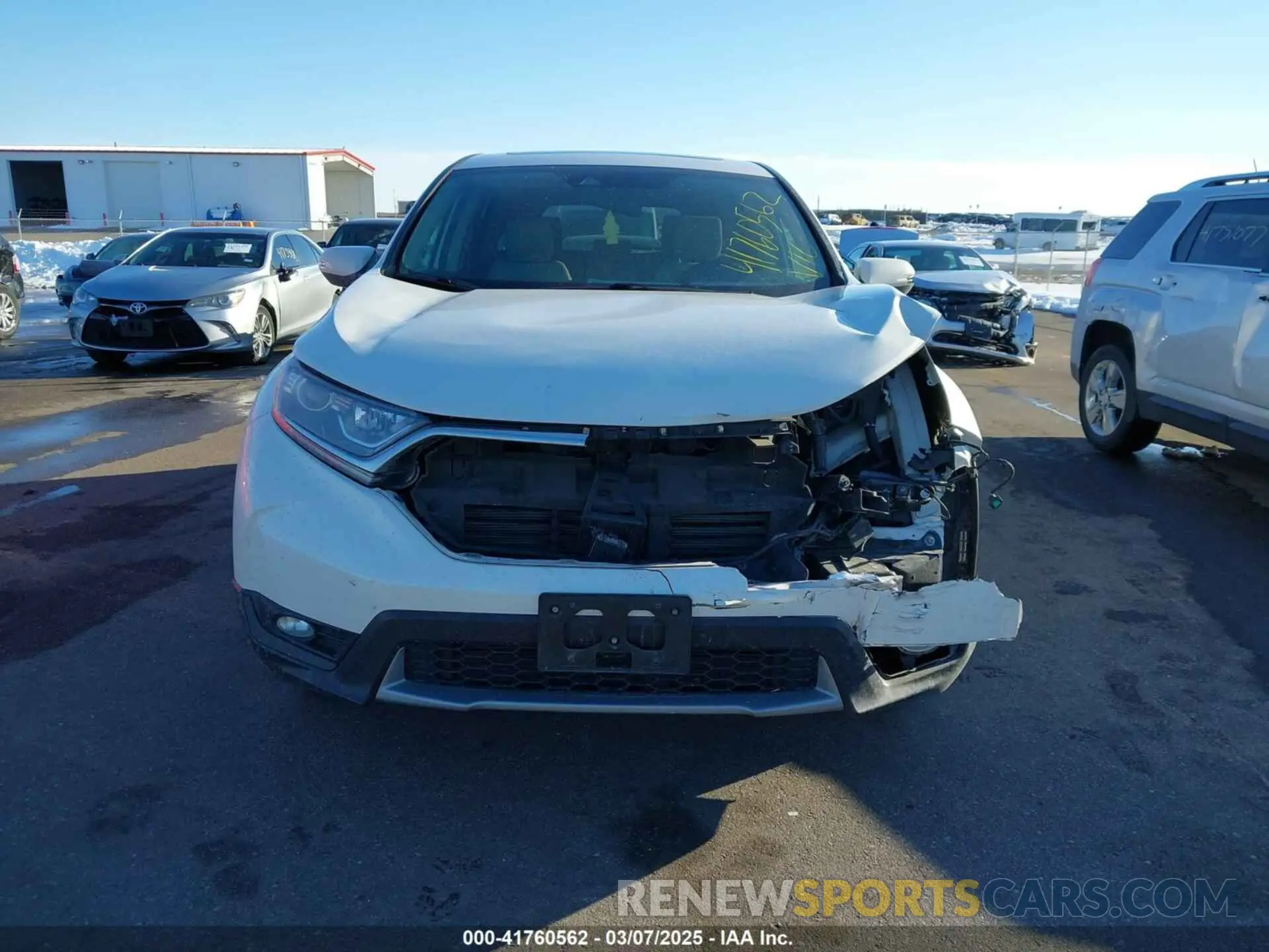 12 Photograph of a damaged car 5J6RW2H5XKL015974 HONDA CR-V 2019