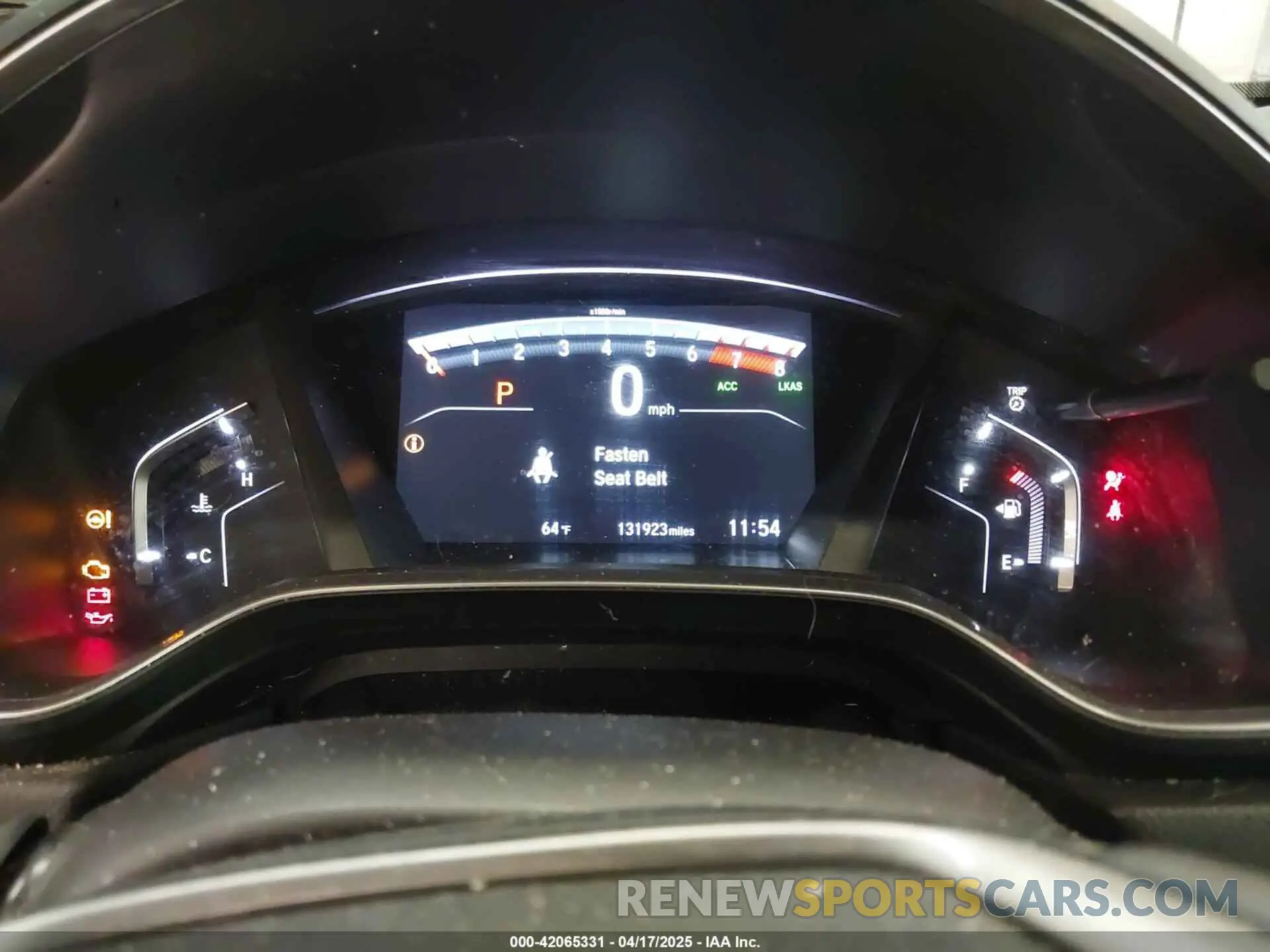 7 Photograph of a damaged car 5J6RW2H81KA020180 HONDA CR-V 2019
