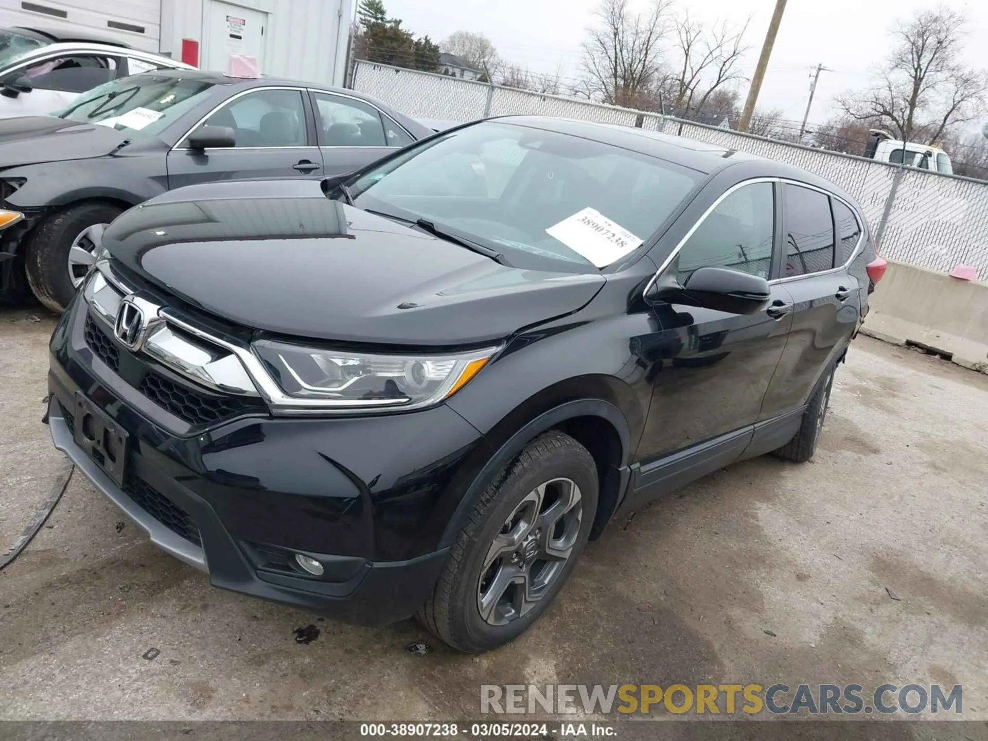2 Photograph of a damaged car 5J6RW2H81KL023875 HONDA CR-V 2019