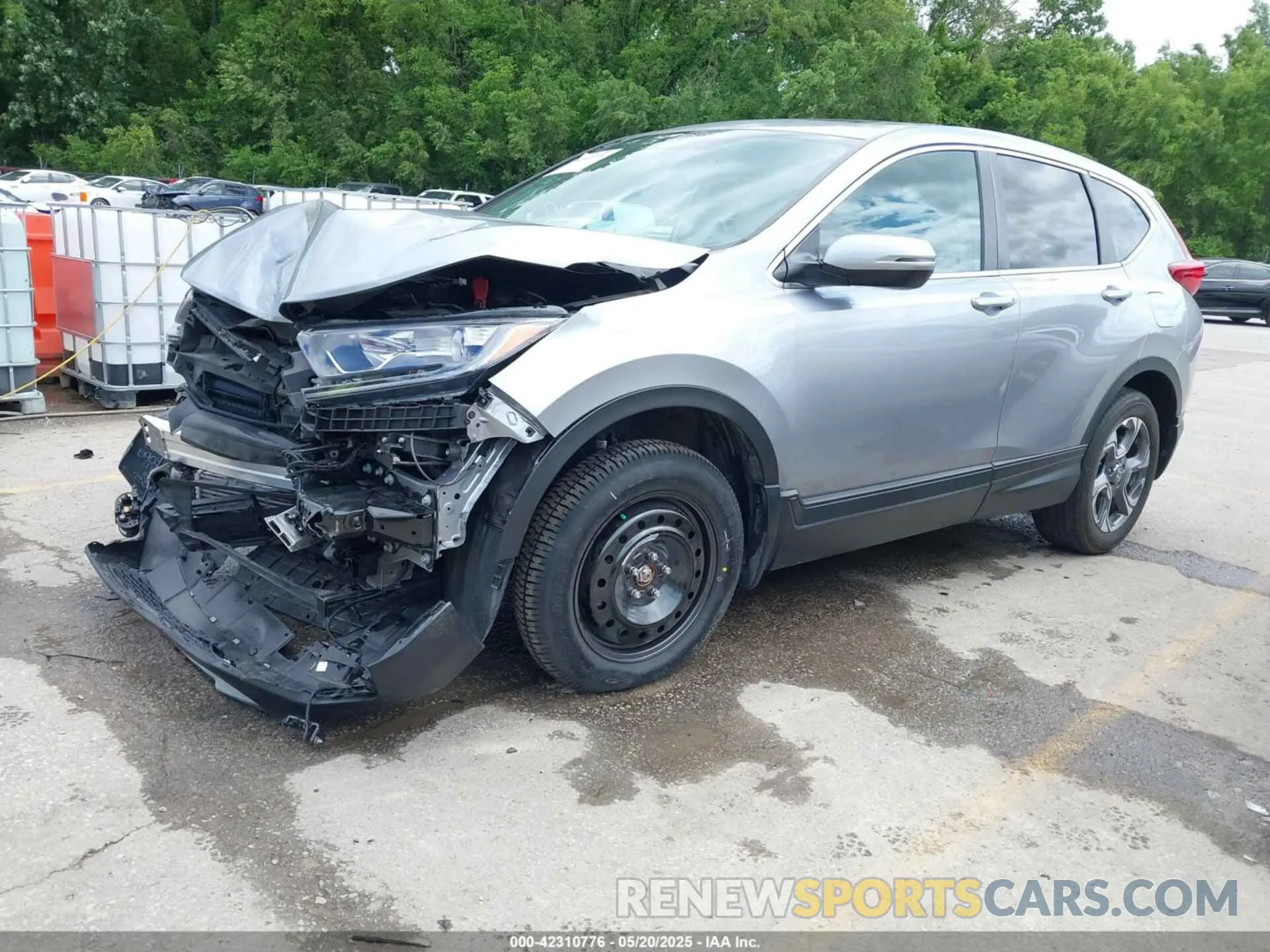 2 Photograph of a damaged car 5J6RW2H82KL029278 HONDA CR-V 2019