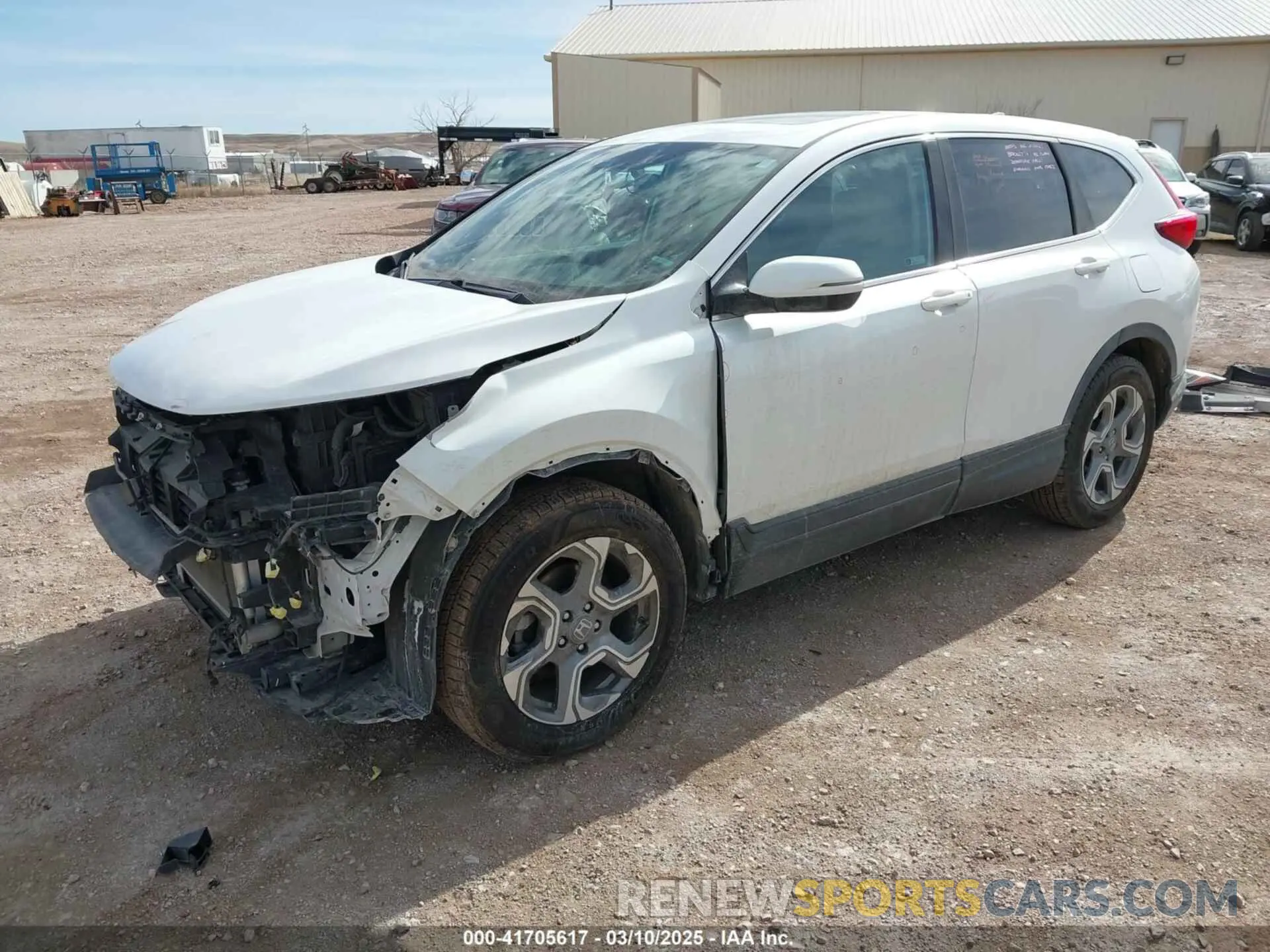 2 Photograph of a damaged car 5J6RW2H83KA010069 HONDA CR-V 2019