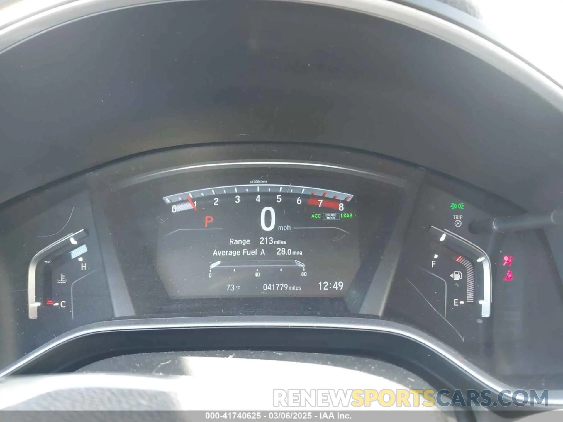 7 Photograph of a damaged car 5J6RW2H83KL022677 HONDA CR-V 2019
