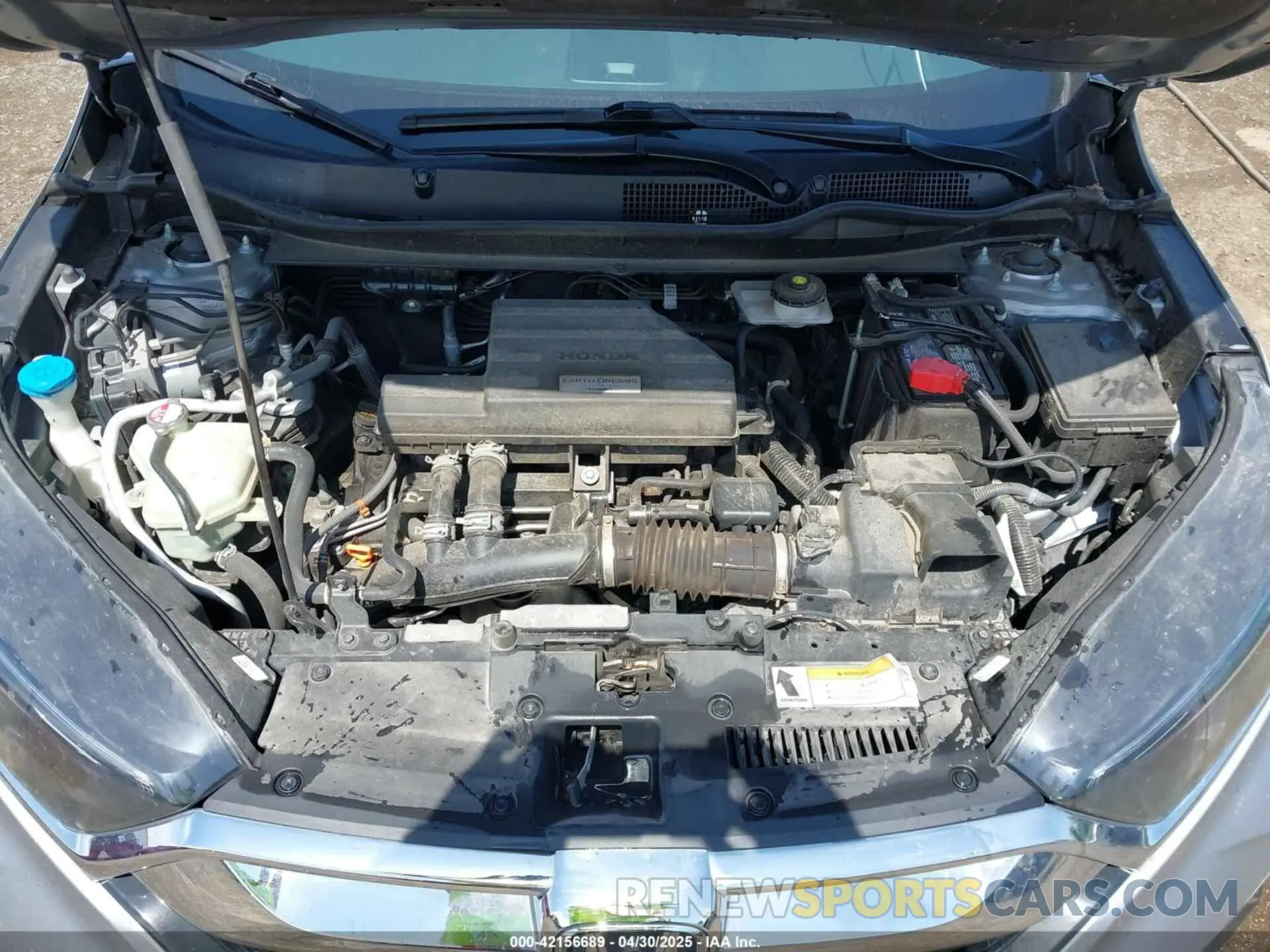 10 Photograph of a damaged car 5J6RW2H86KL037464 HONDA CR-V 2019