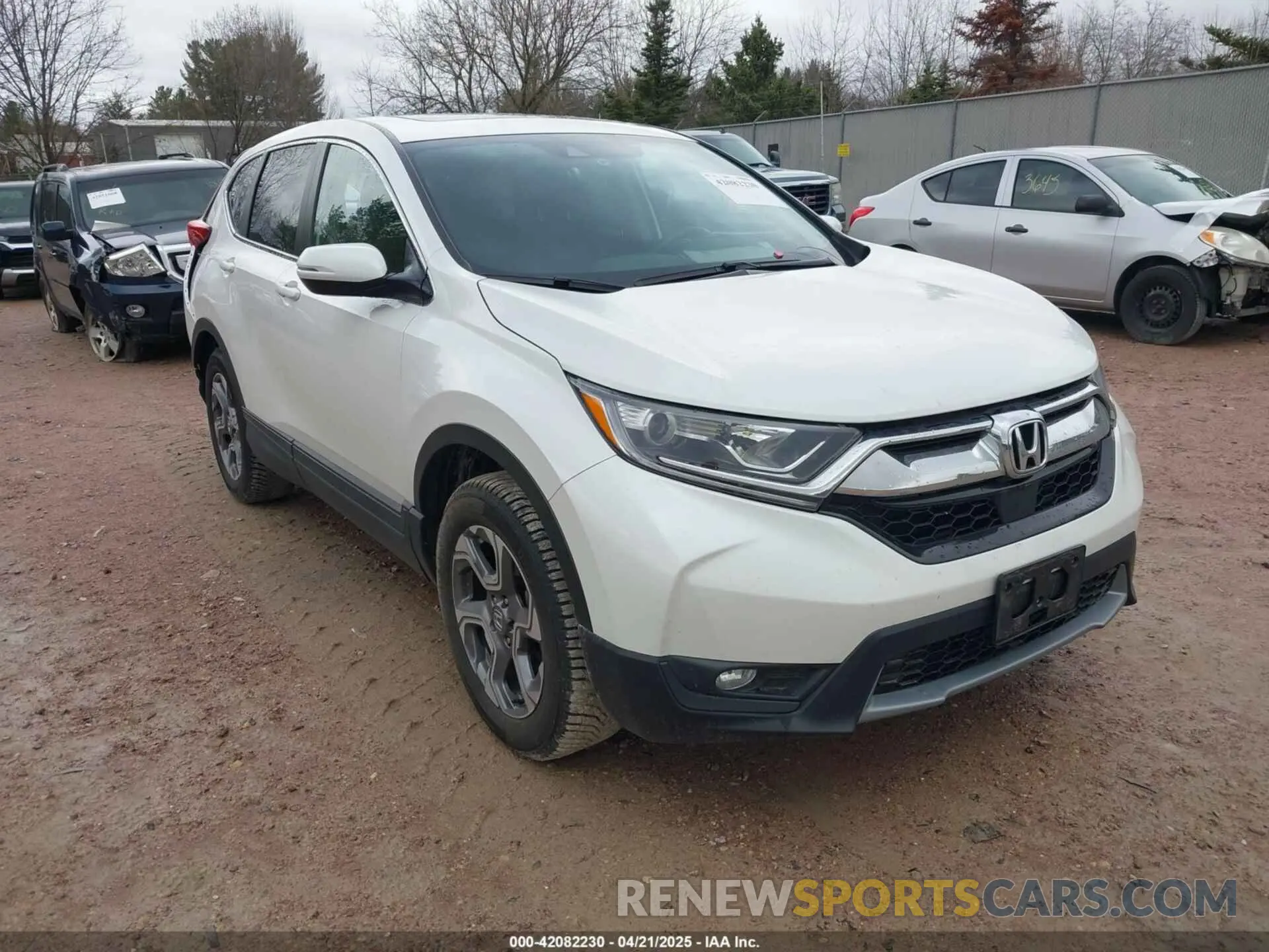 1 Photograph of a damaged car 5J6RW2H87KL018230 HONDA CR-V 2019