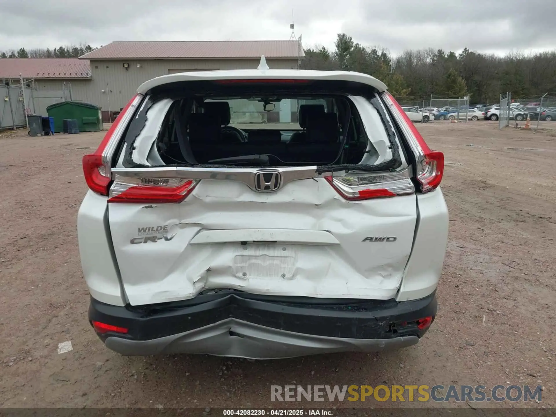 16 Photograph of a damaged car 5J6RW2H87KL018230 HONDA CR-V 2019