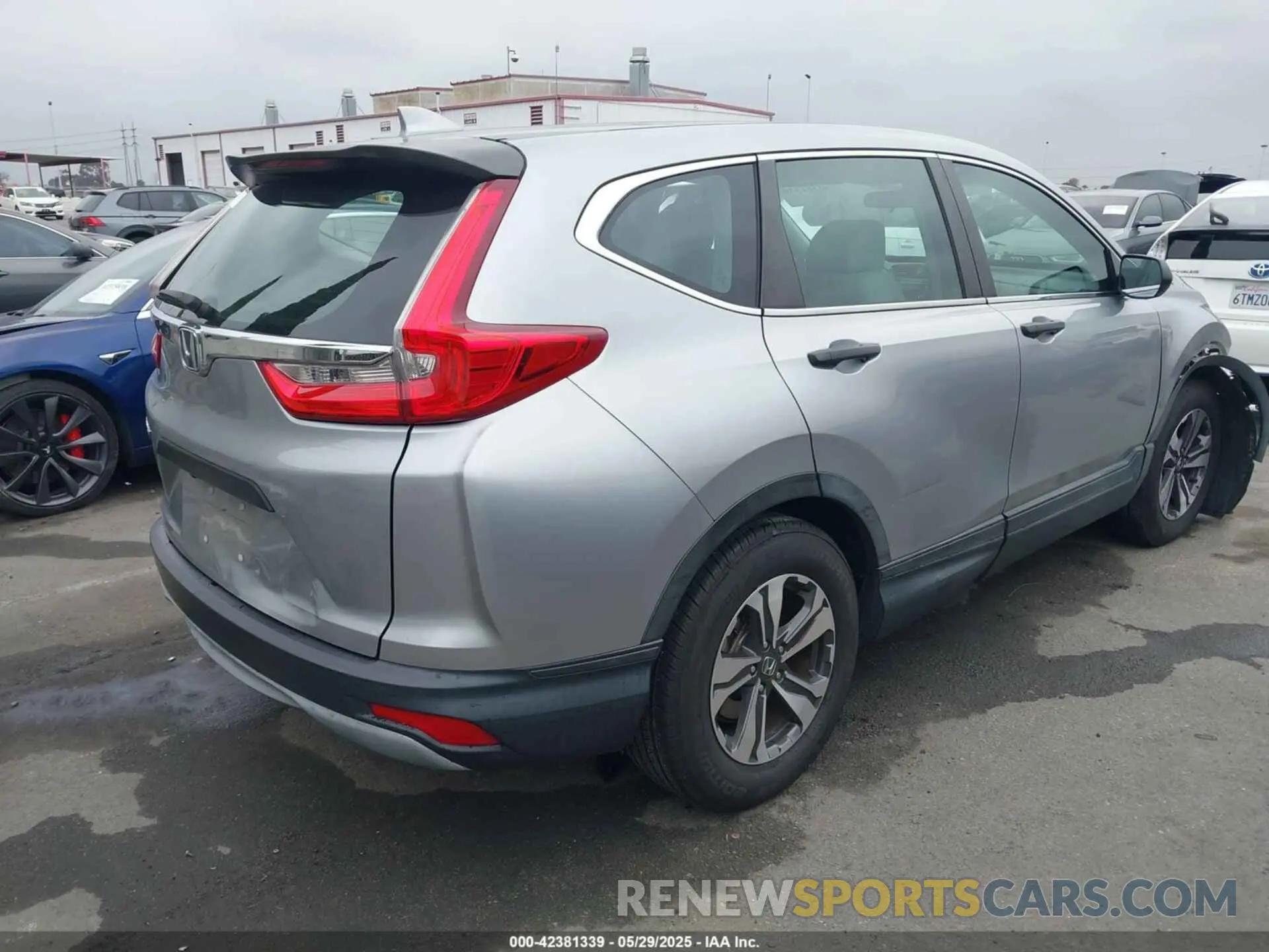4 Photograph of a damaged car 5J6RW5H36KL002591 HONDA CR-V 2019