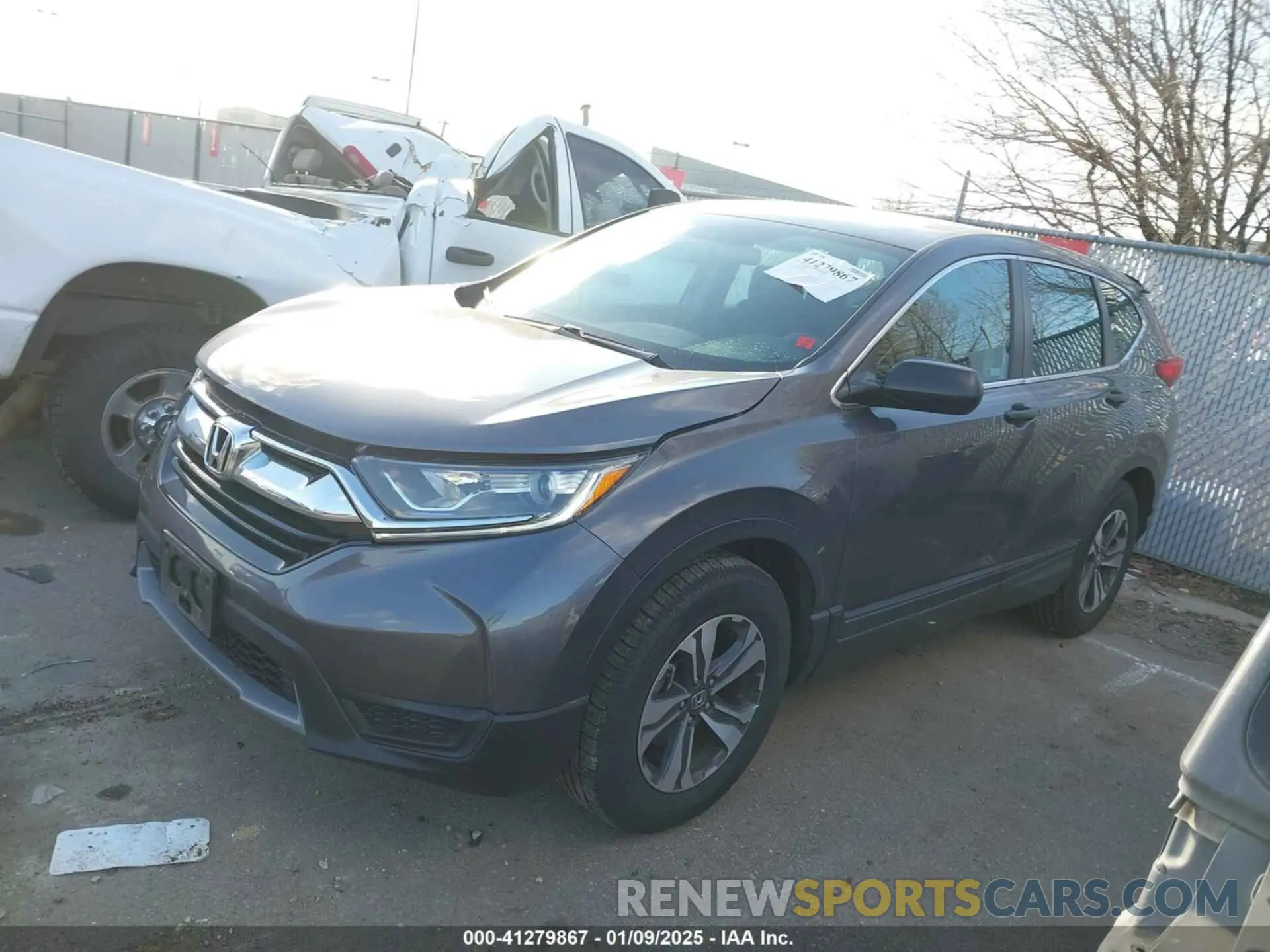 2 Photograph of a damaged car 5J6RW5H38KL002866 HONDA CR-V 2019