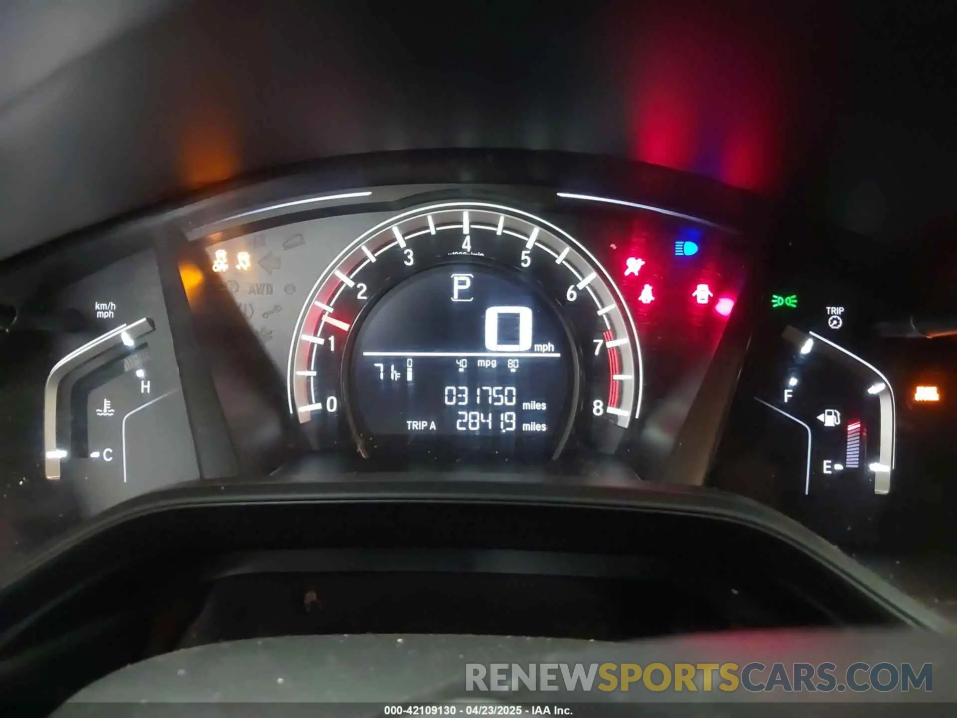 7 Photograph of a damaged car 5J6RW5H38KL005105 HONDA CR-V 2019