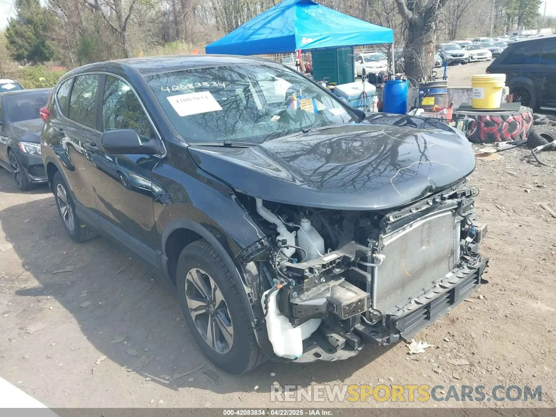 1 Photograph of a damaged car 5J6RW6H31KL005193 HONDA CR-V 2019