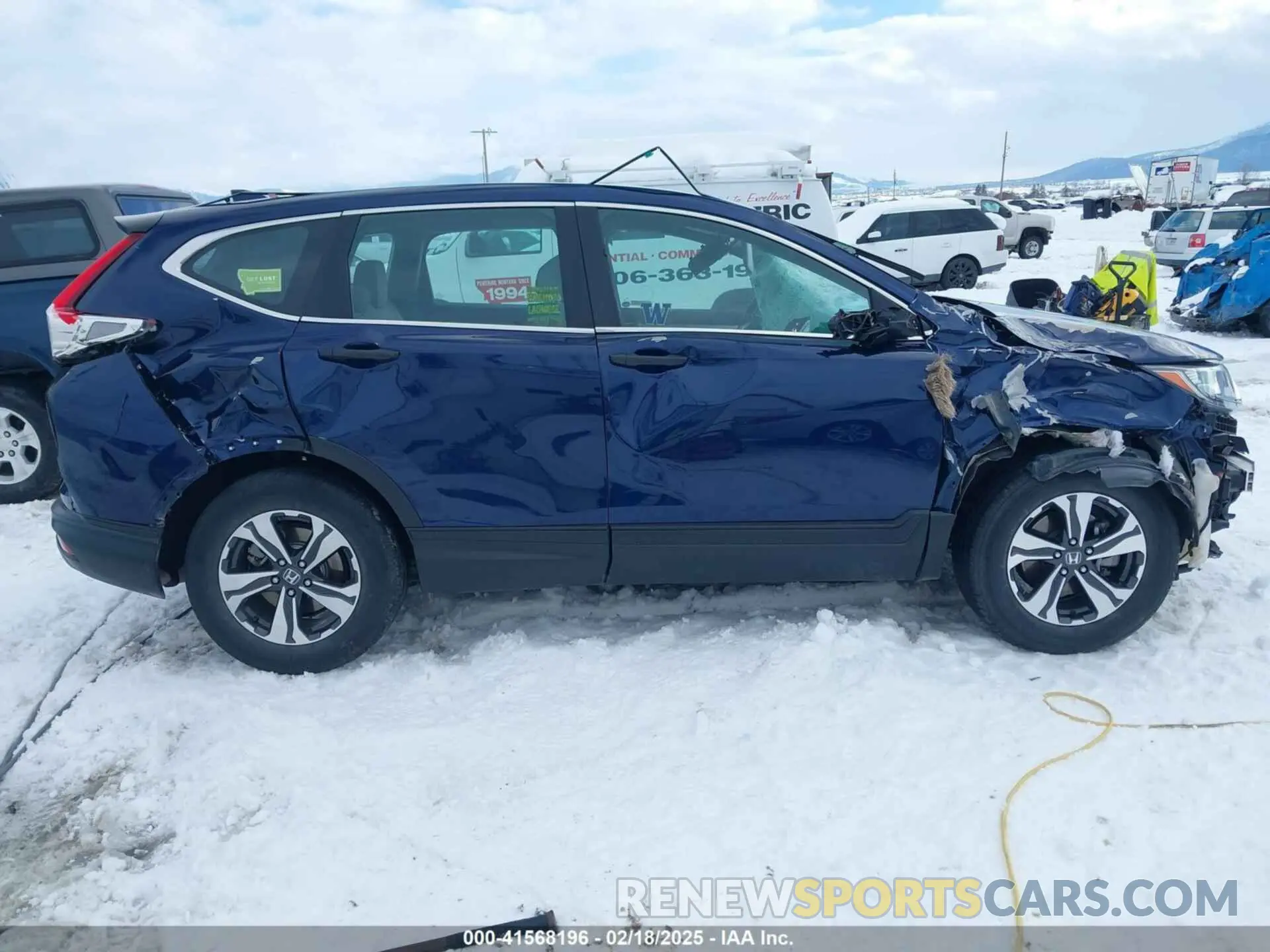 14 Photograph of a damaged car 5J6RW6H35KL000434 HONDA CR-V 2019