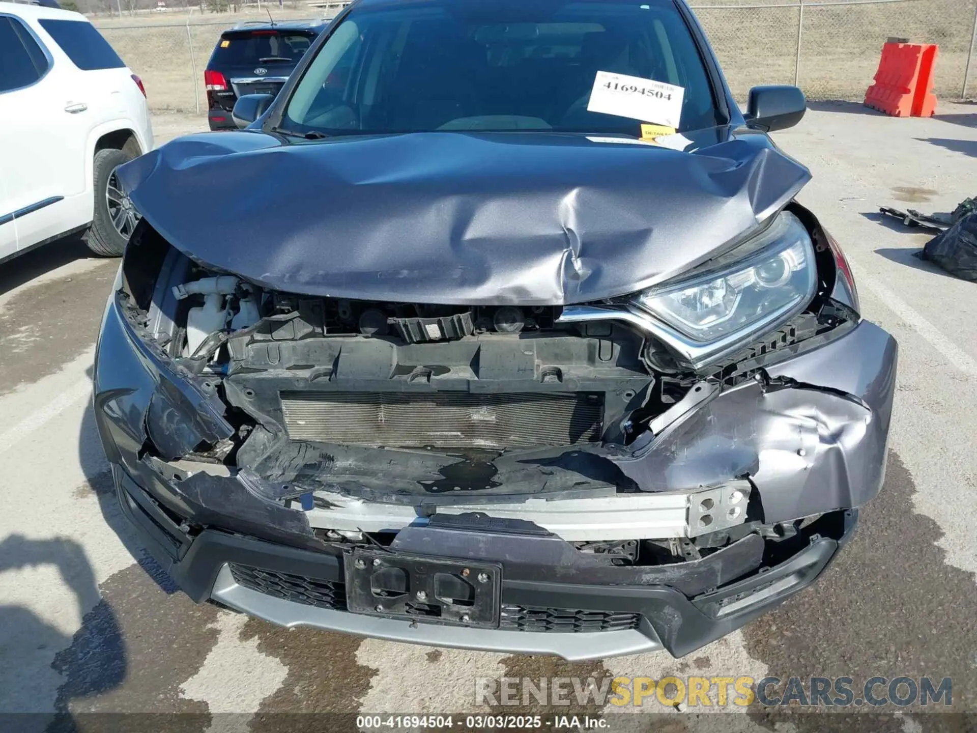 6 Photograph of a damaged car 5J6RW6H39KL006446 HONDA CR-V 2019
