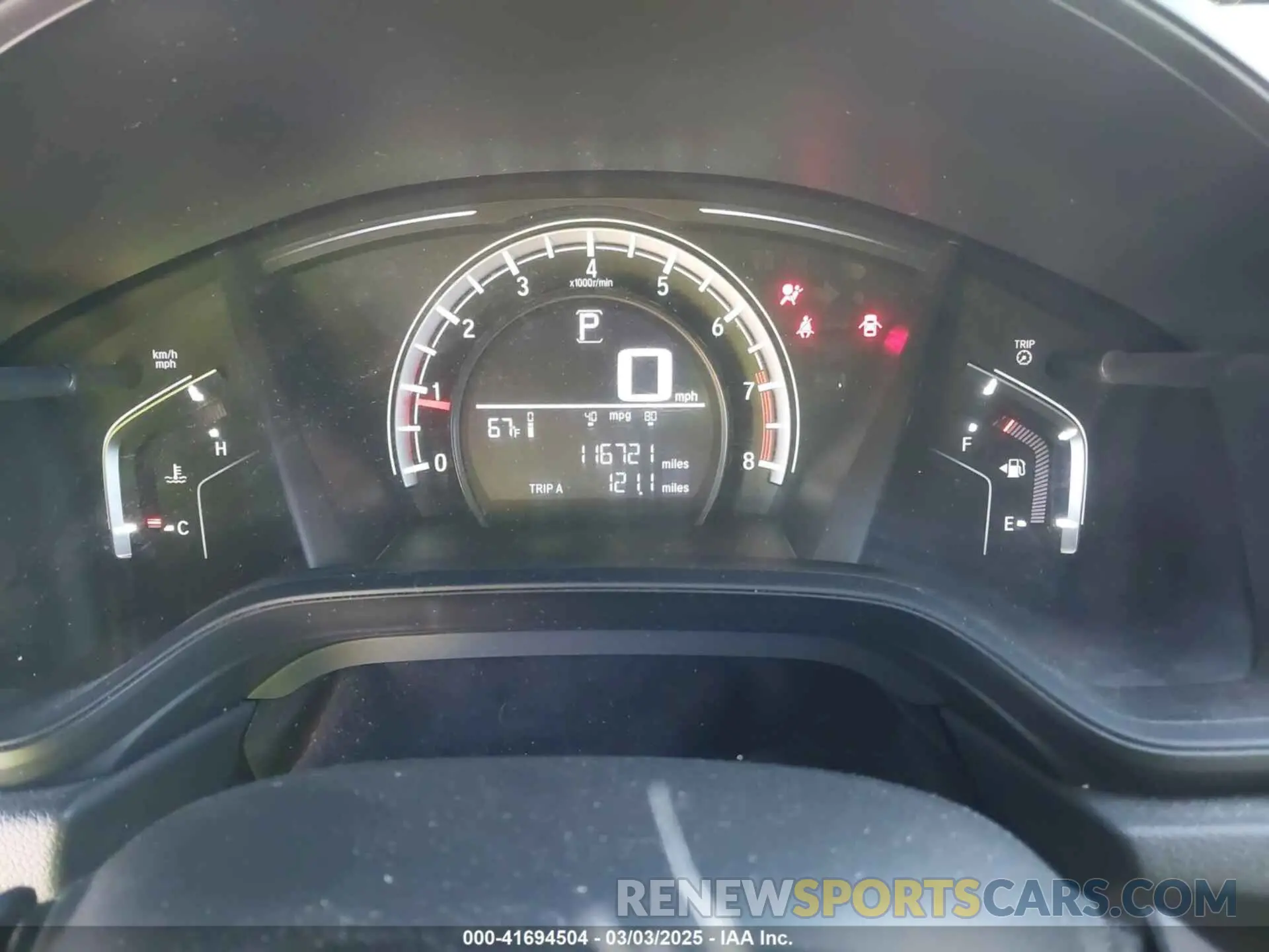 7 Photograph of a damaged car 5J6RW6H39KL006446 HONDA CR-V 2019