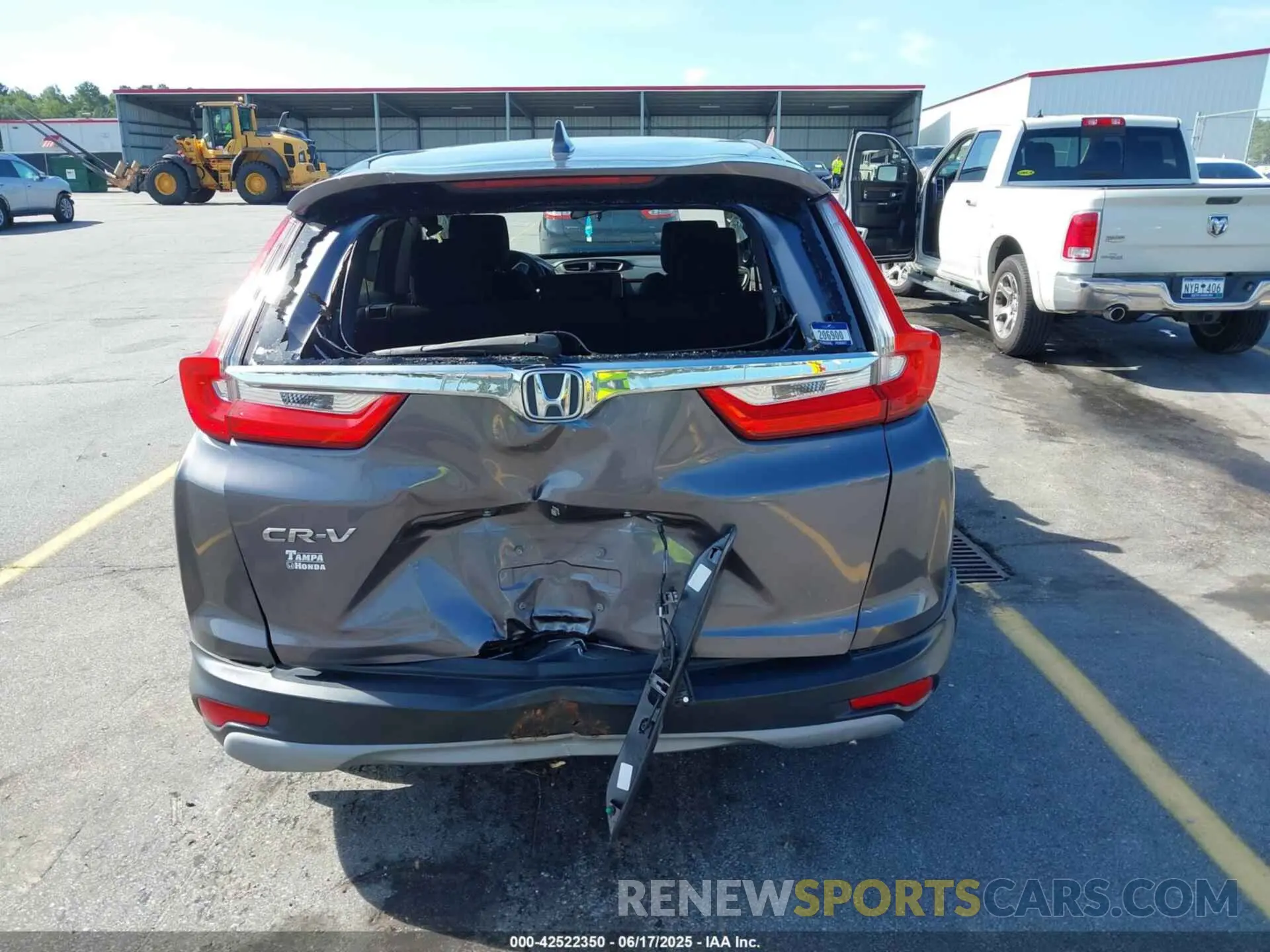 15 Photograph of a damaged car 7FARW1H50KE021676 HONDA CR-V 2019