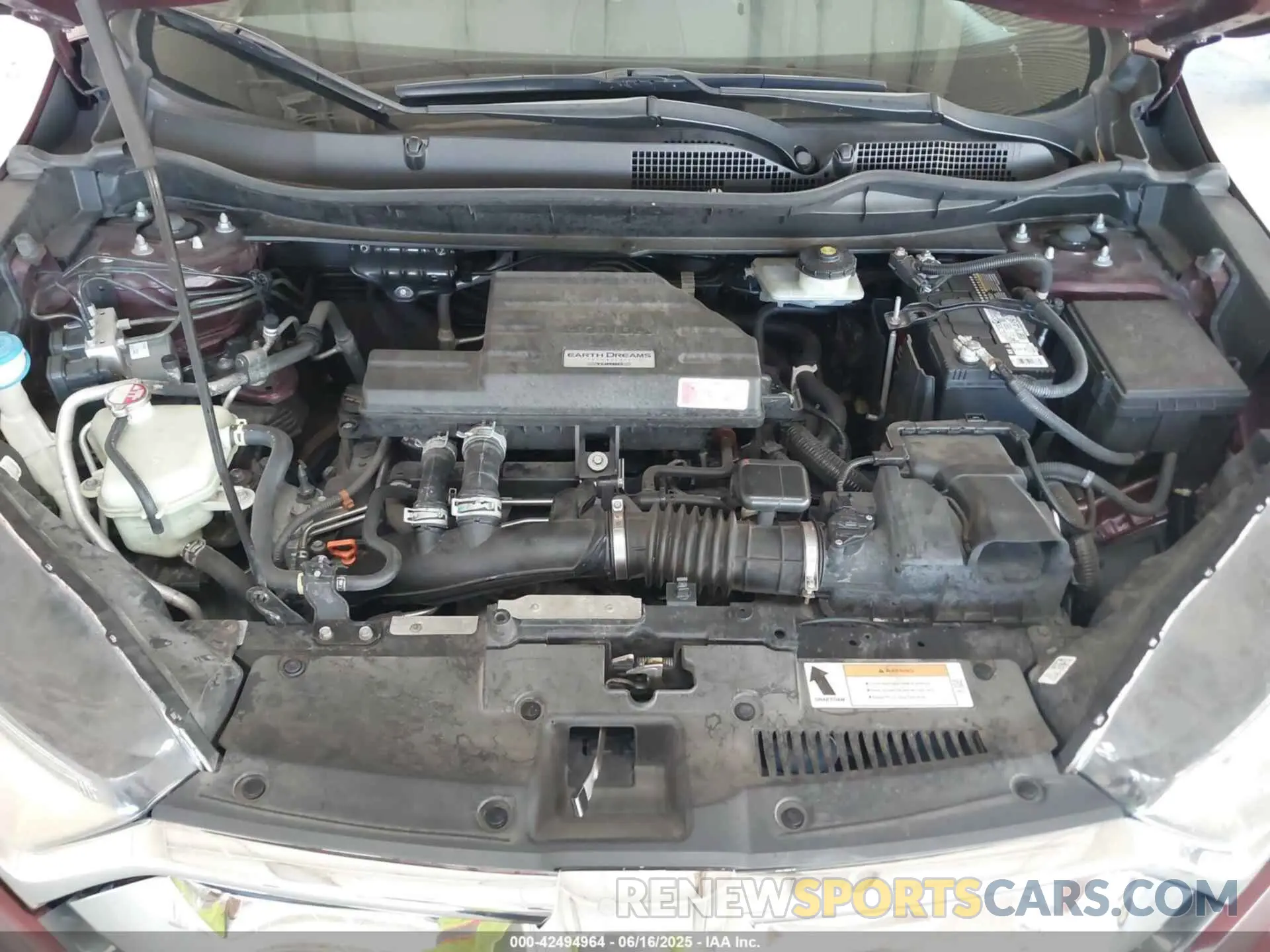 10 Photograph of a damaged car 7FARW1H53KE009005 HONDA CR-V 2019