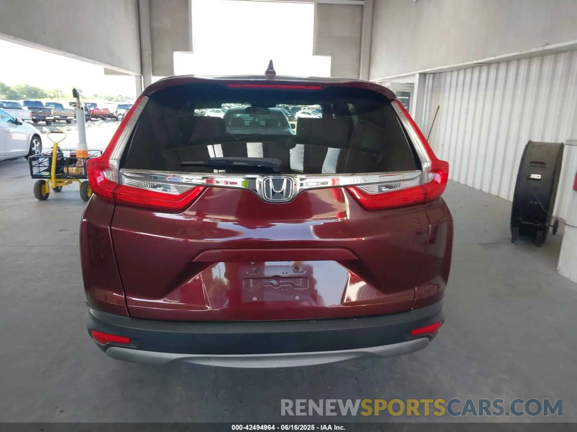 16 Photograph of a damaged car 7FARW1H53KE009005 HONDA CR-V 2019