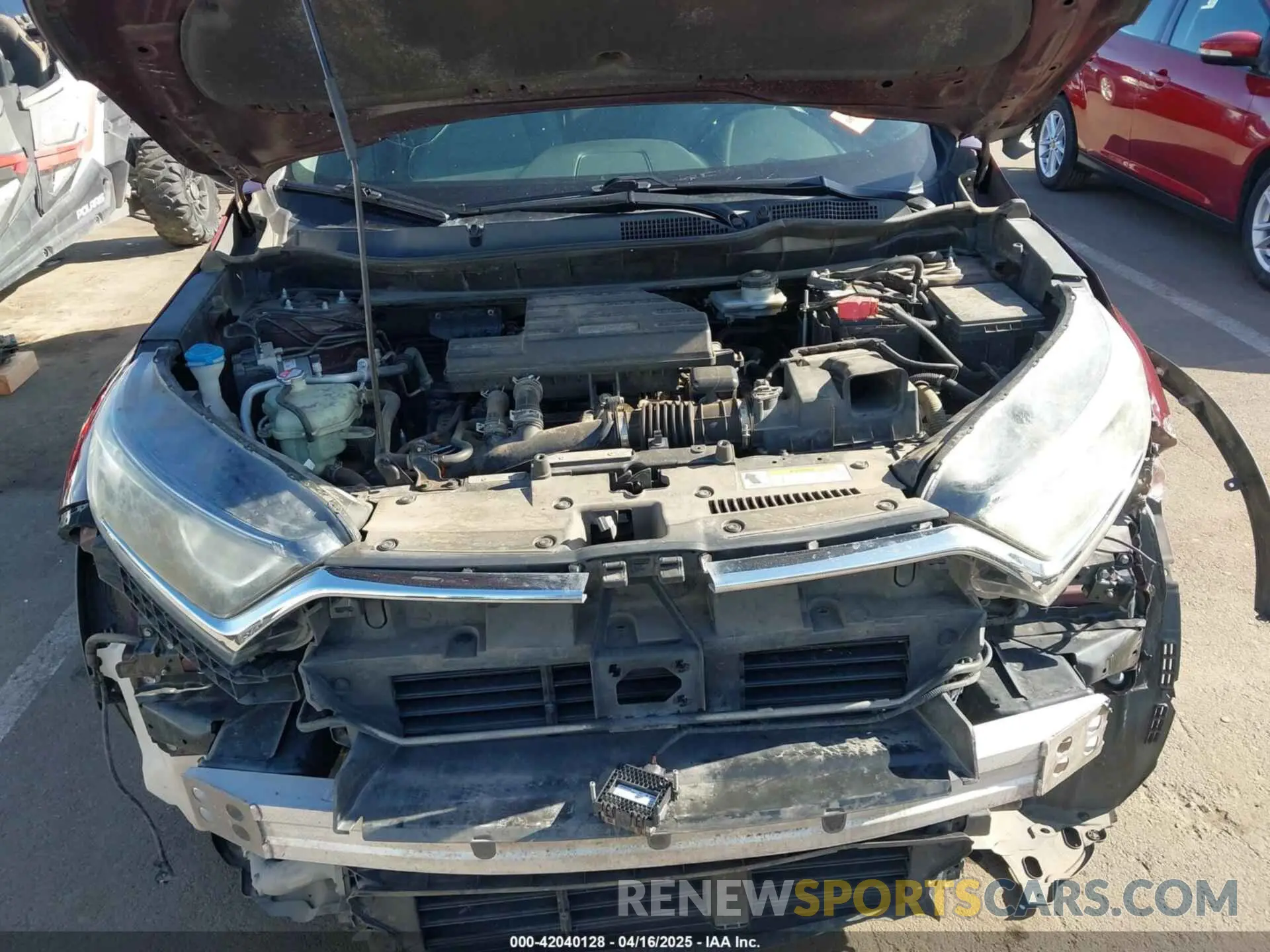 10 Photograph of a damaged car 7FARW1H53KE012423 HONDA CR-V 2019
