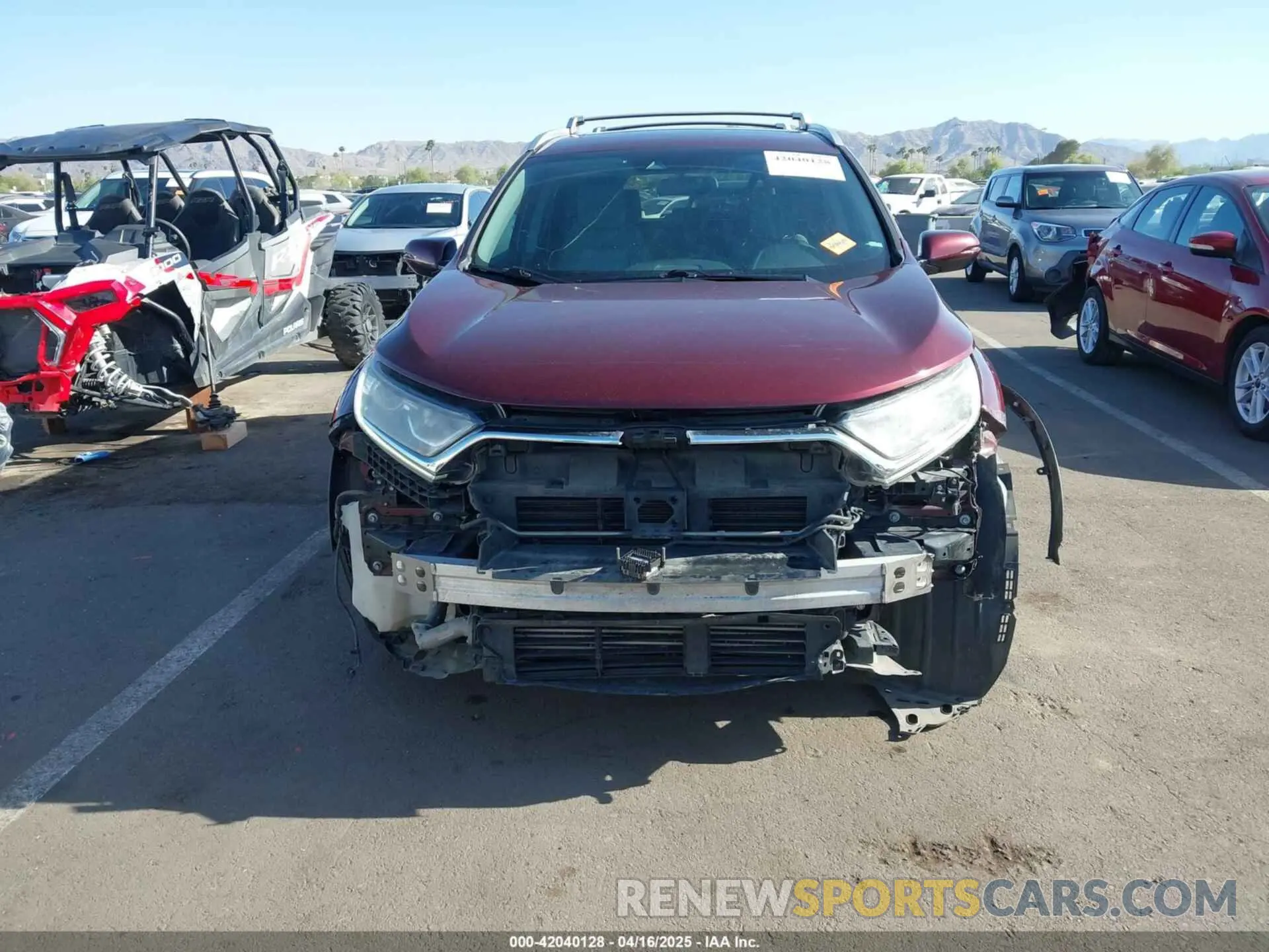 6 Photograph of a damaged car 7FARW1H53KE012423 HONDA CR-V 2019