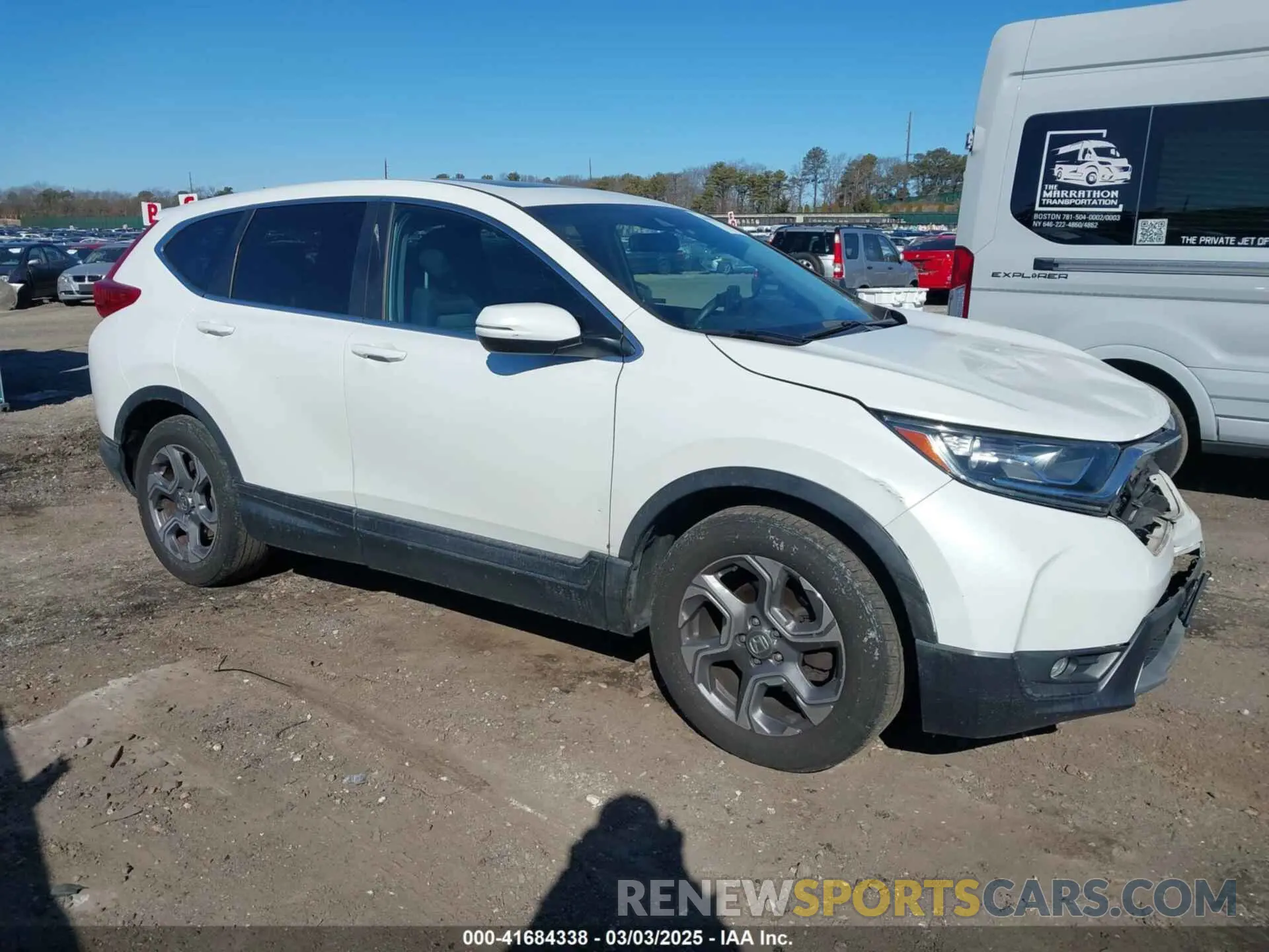 1 Photograph of a damaged car 7FARW1H54KE019493 HONDA CR-V 2019