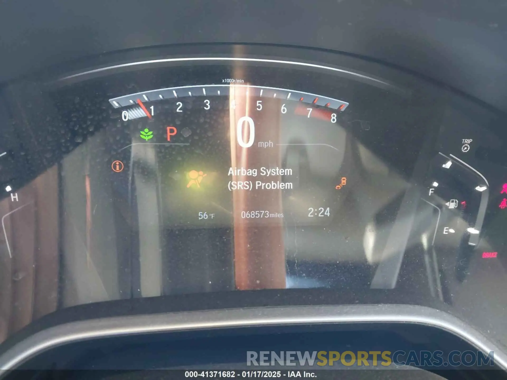 7 Photograph of a damaged car 7FARW1H56KE026283 HONDA CR-V 2019